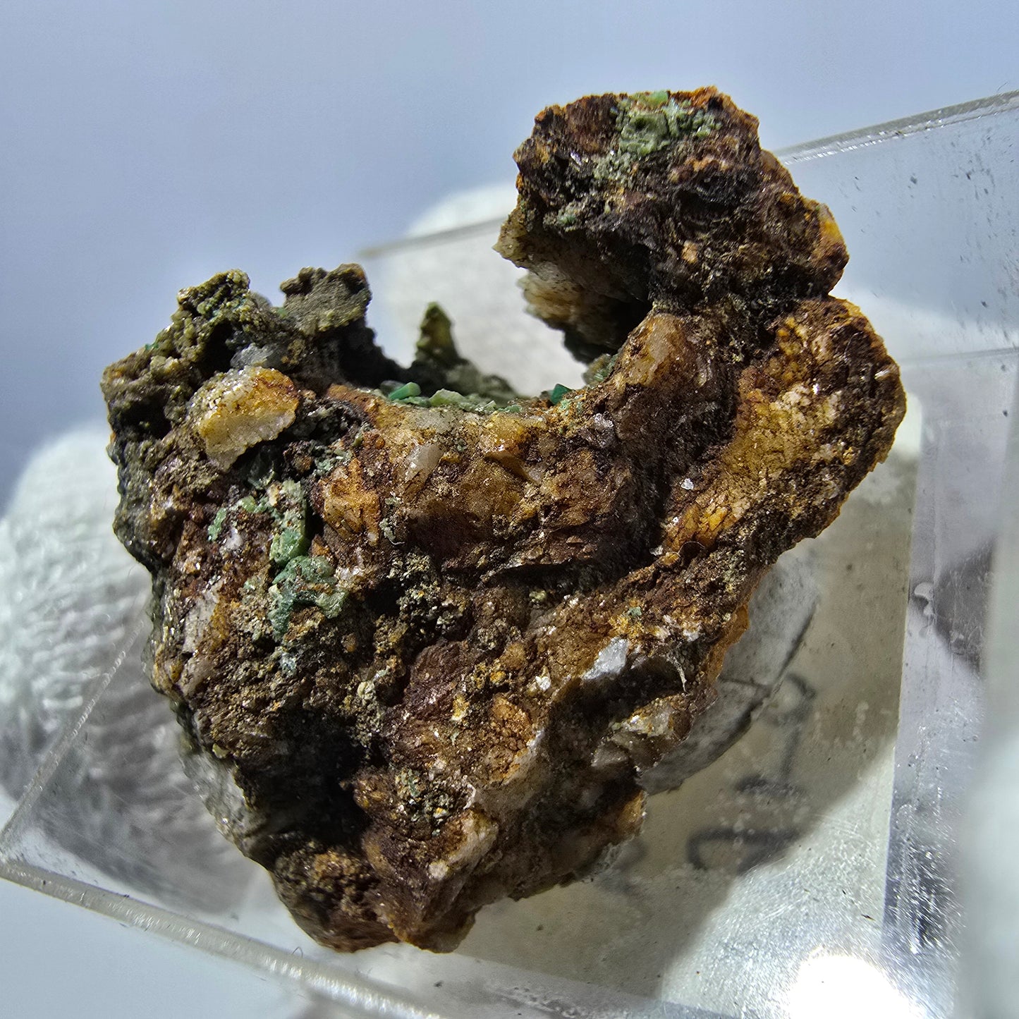 TOP Micromount Mineralien Sammlung Deutschland - 8 Stück Deutschland #8053
