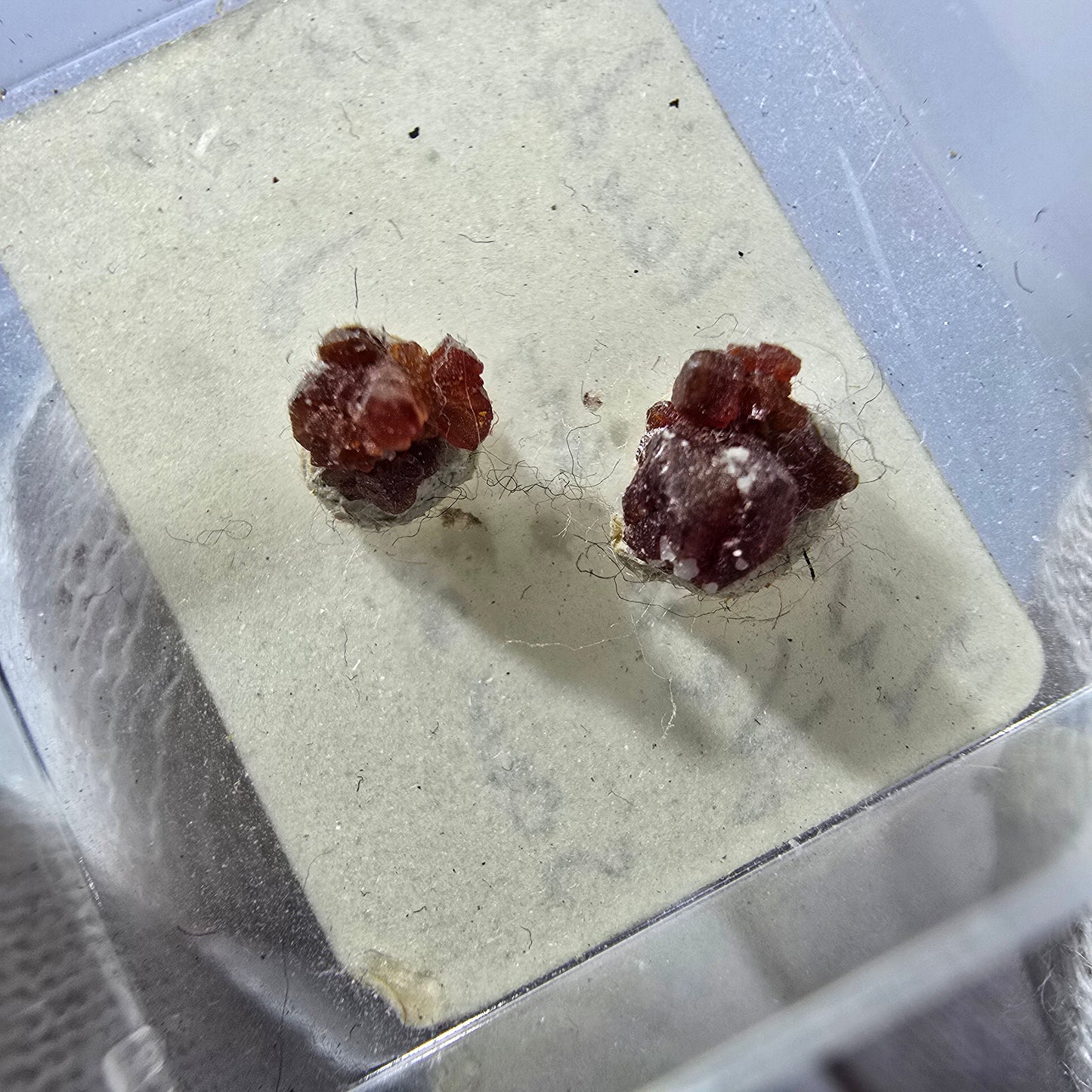 TOP Micromount Mineralien Sammlung Deutschland - 8 Stück Deutschland #8053