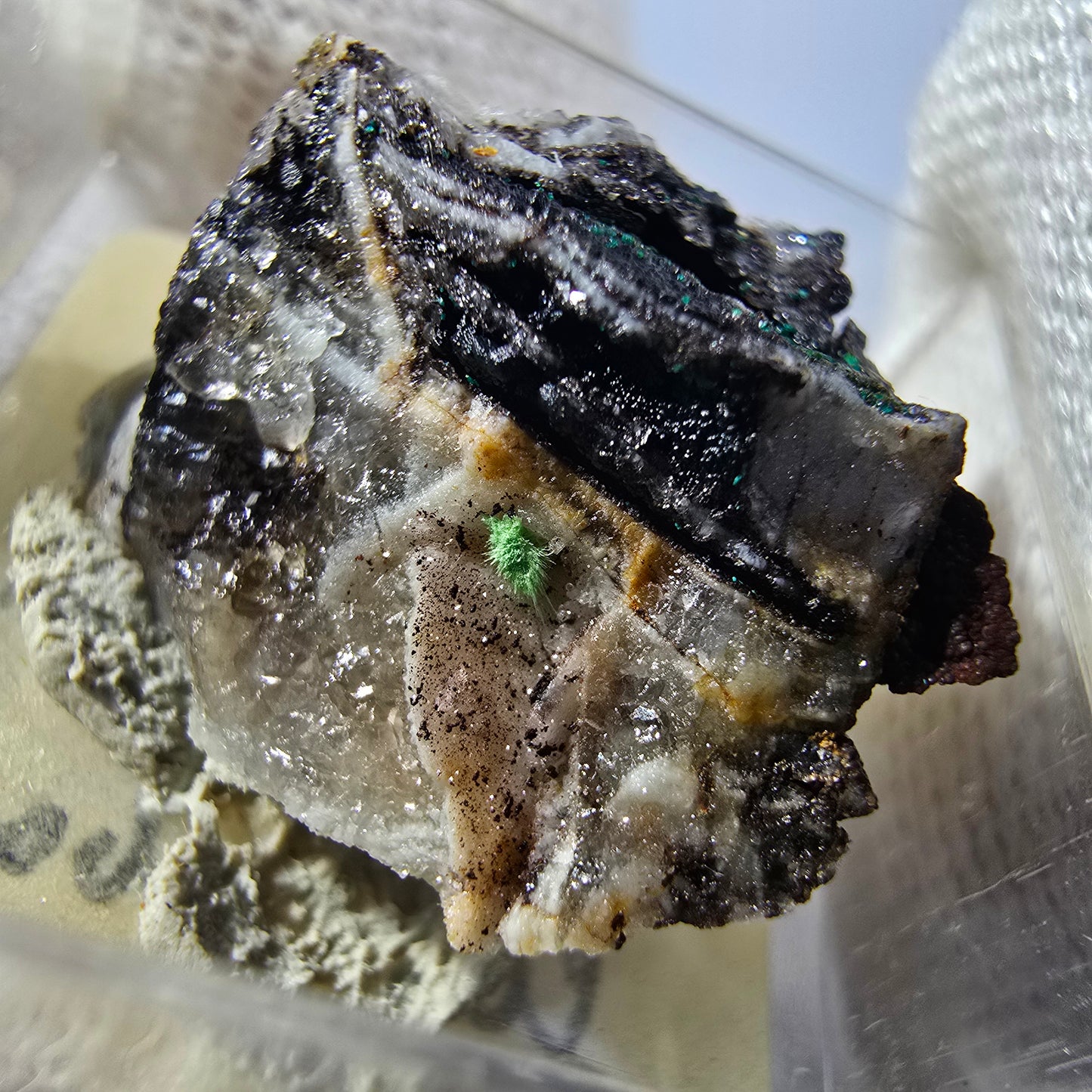 TOP Micromount Mineralien Sammlung Deutschland - 8 Stück Deutschland #8053