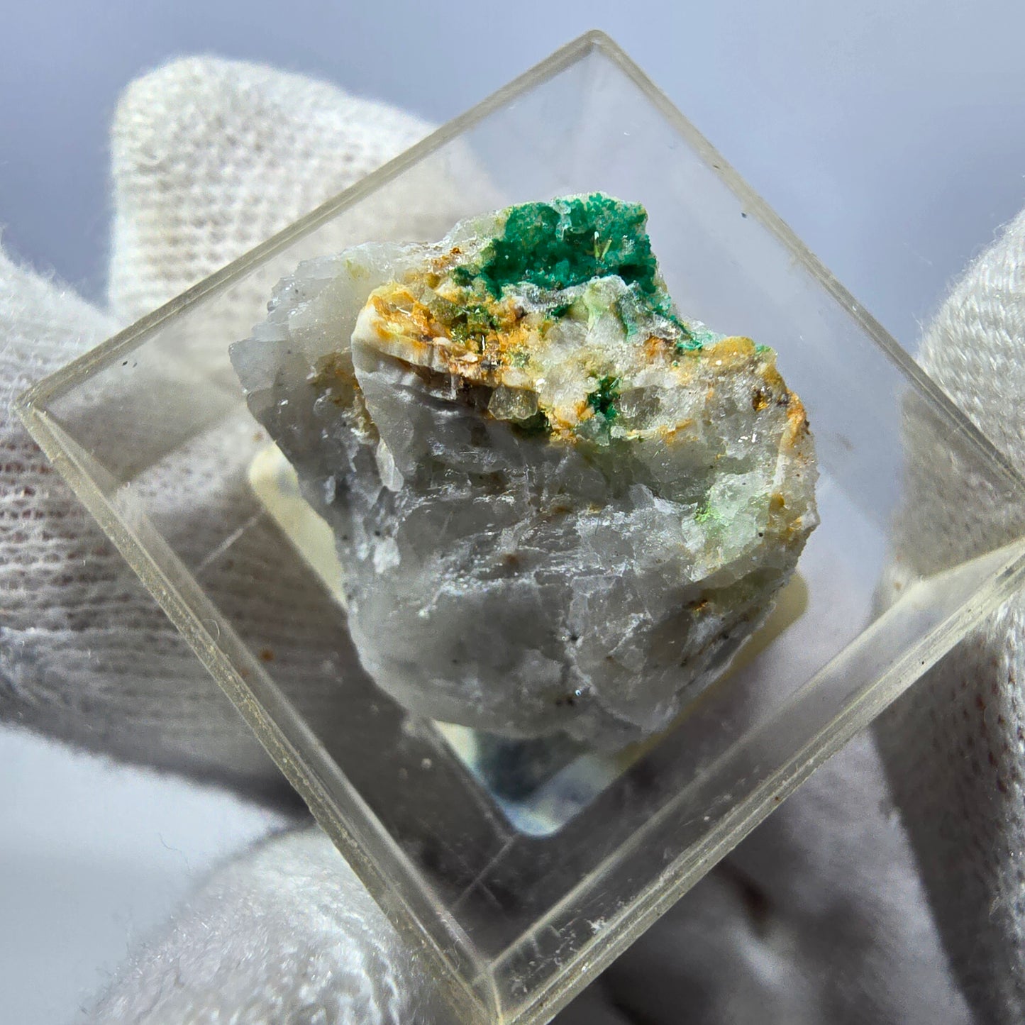 TOP Micromount Mineralien Sammlung Deutschland - 8 Stück Deutschland #8054