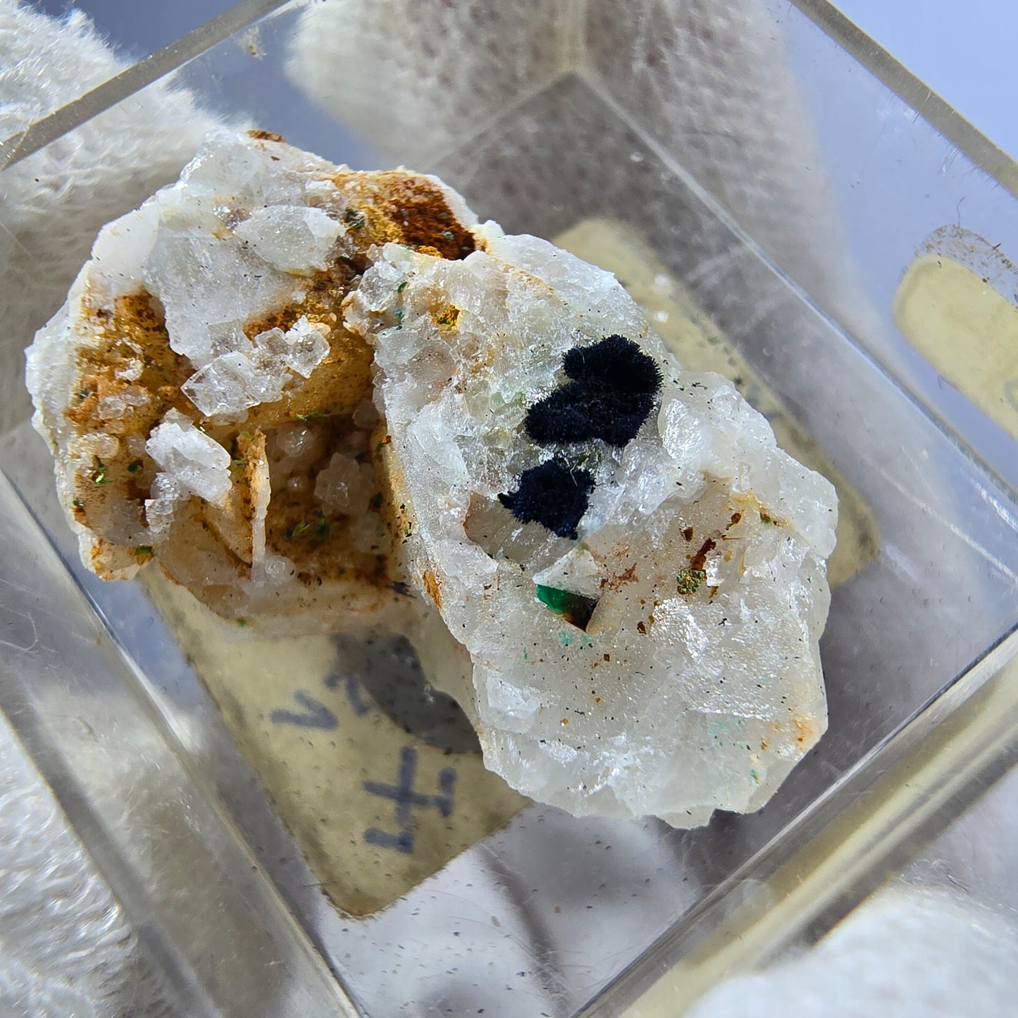 TOP Micromount Mineralien Sammlung Deutschland - 8 Stück Deutschland #8065
