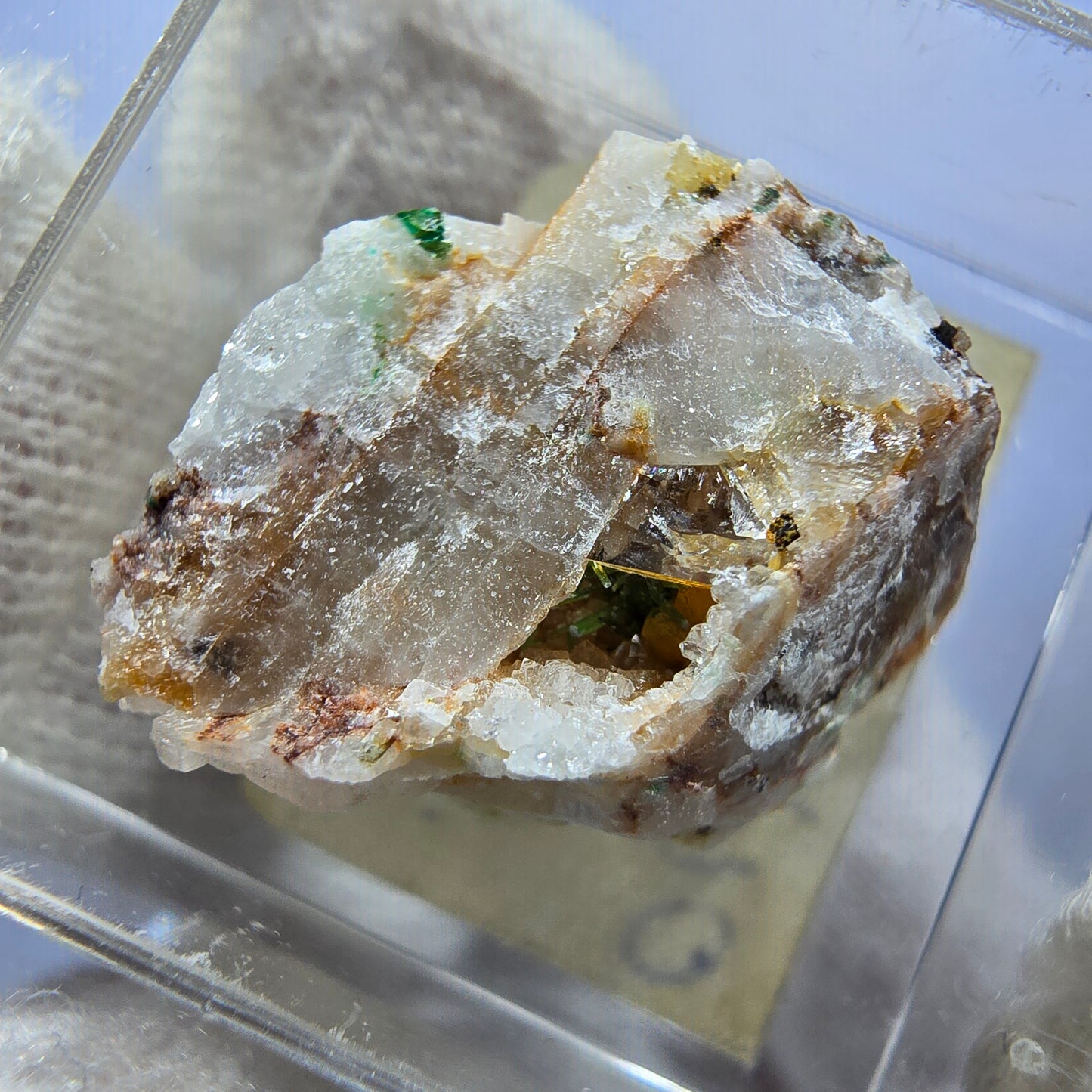 TOP Micromount Mineralien Sammlung Deutschland - 8 Stück Deutschland #8069