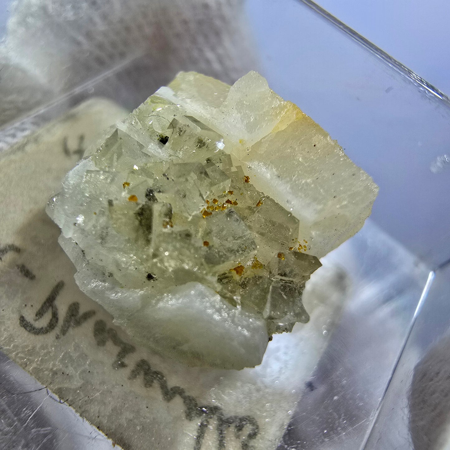 TOP Micromount Mineralien Sammlung Deutschland - 8 Stück Deutschland #8070