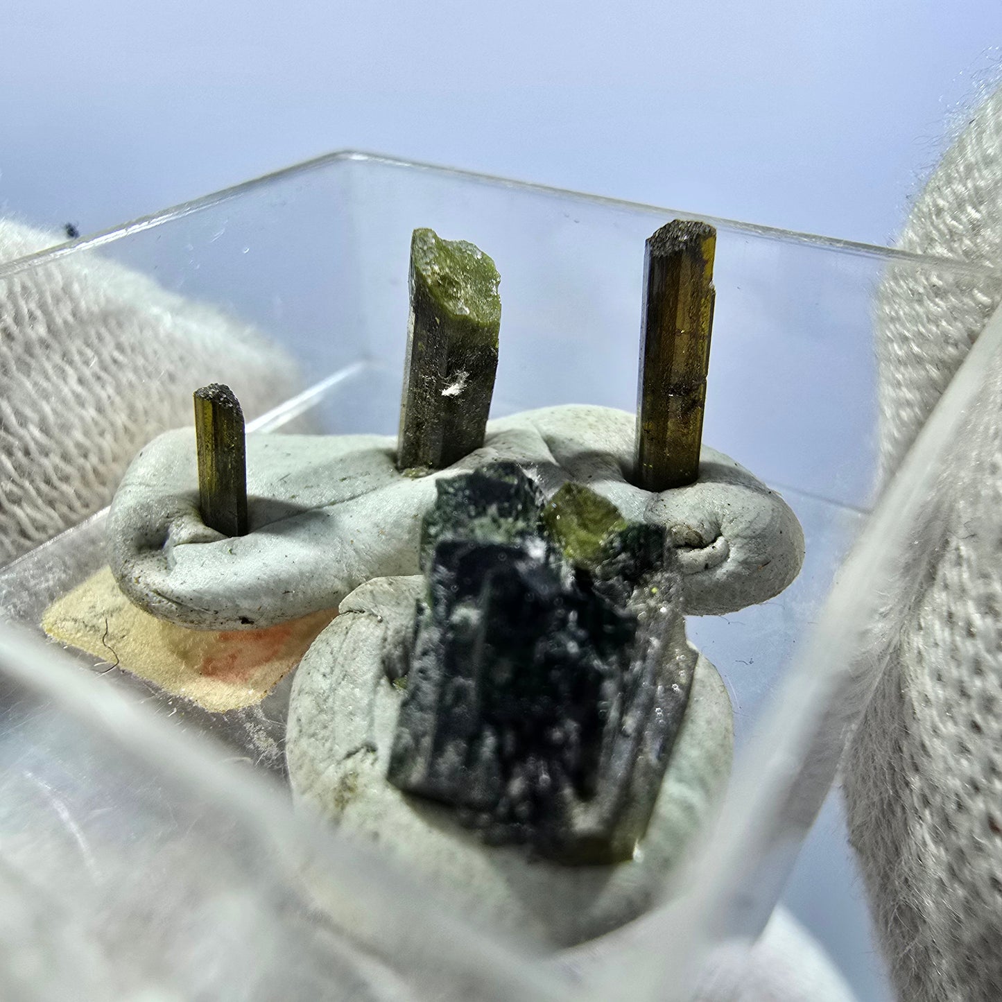 TOP Micromount Mineralien Sammlung Deutschland - 8 Stück Deutschland #8072