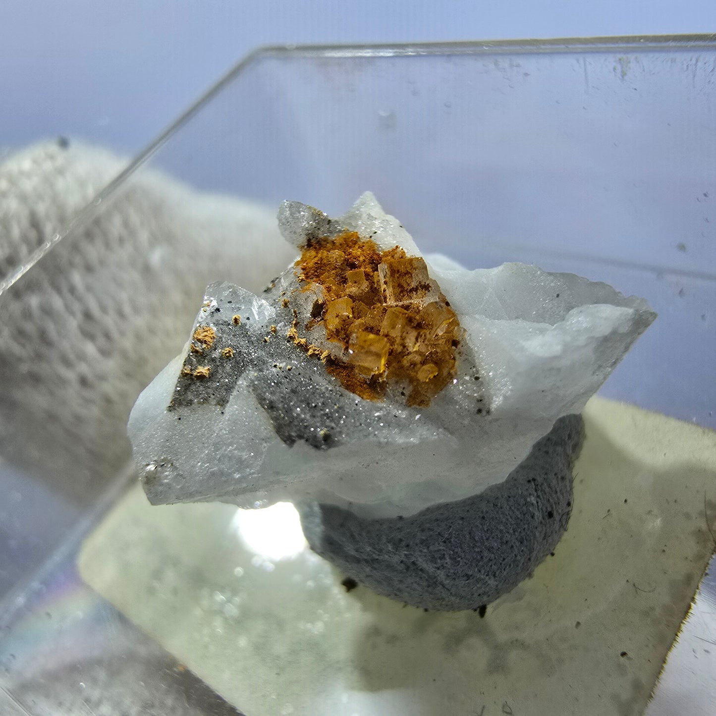 TOP Micromount Mineralien Sammlung Deutschland - 8 Stück Deutschland #8073