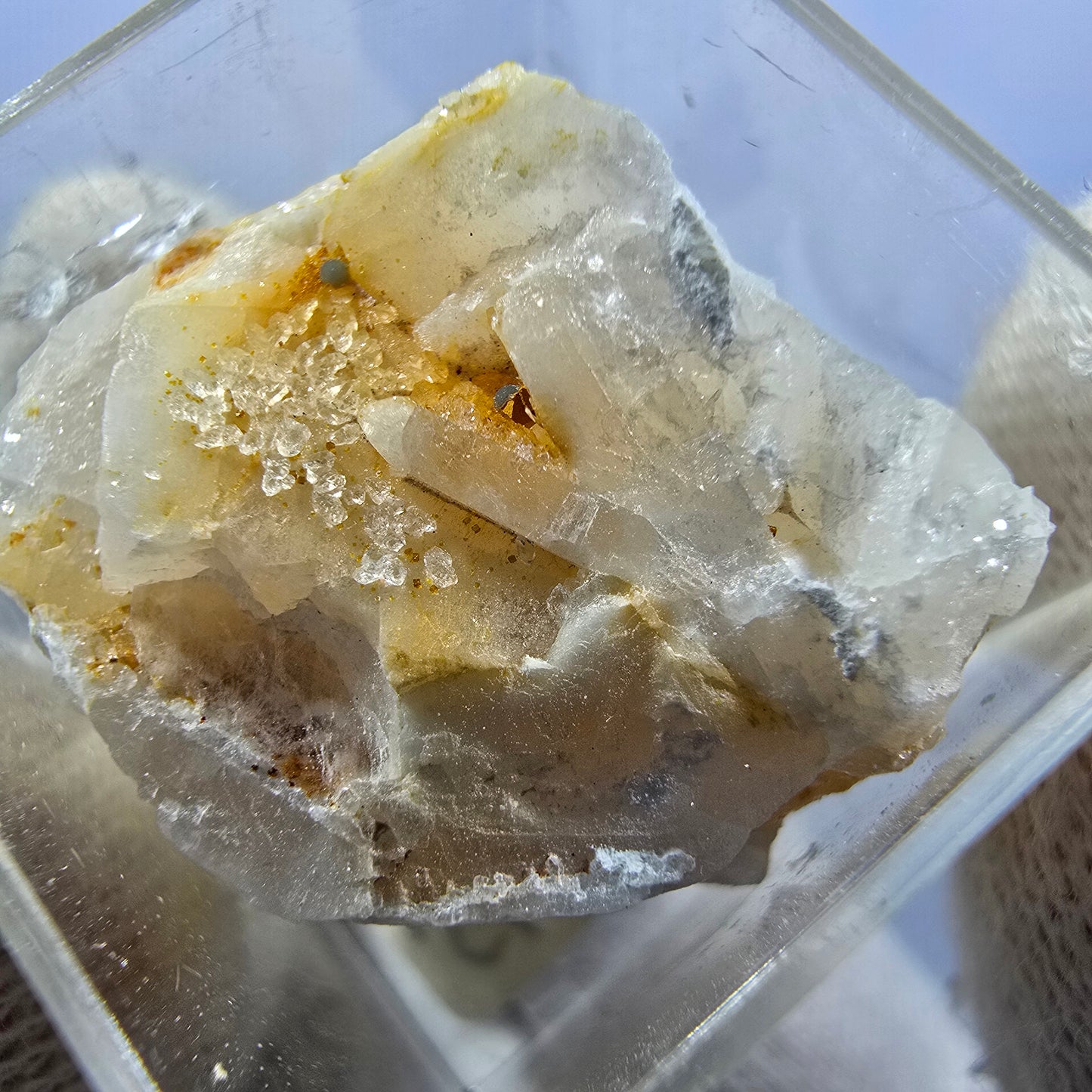 TOP Micromount Mineralien Sammlung Deutschland - 8 Stück Deutschland #8073