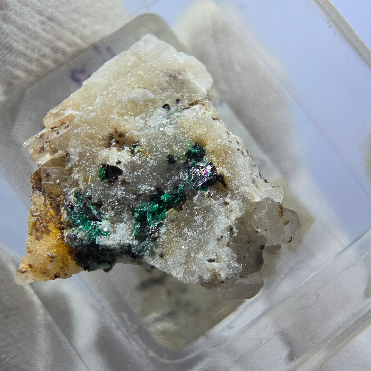 TOP Micromount Mineralien Sammlung Deutschland - 8 Stück Deutschland #8075