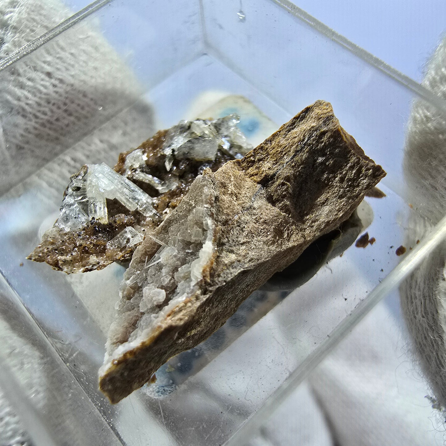 TOP Micromount Mineralien Sammlung Deutschland - 8 Stück Deutschland #8075