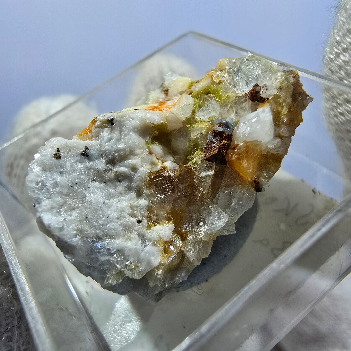 TOP Micromount Mineralien Sammlung Deutschland - 8 Stück Deutschland #8077