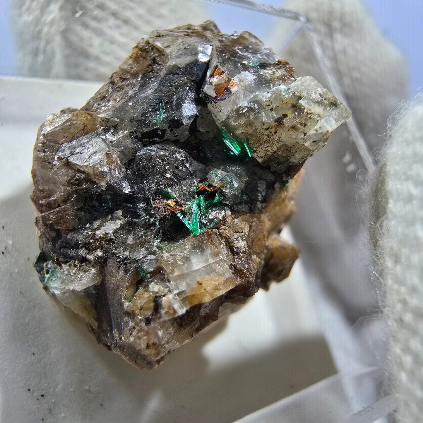TOP Micromount Mineralien Sammlung Deutschland - 8 Stück Deutschland #8079