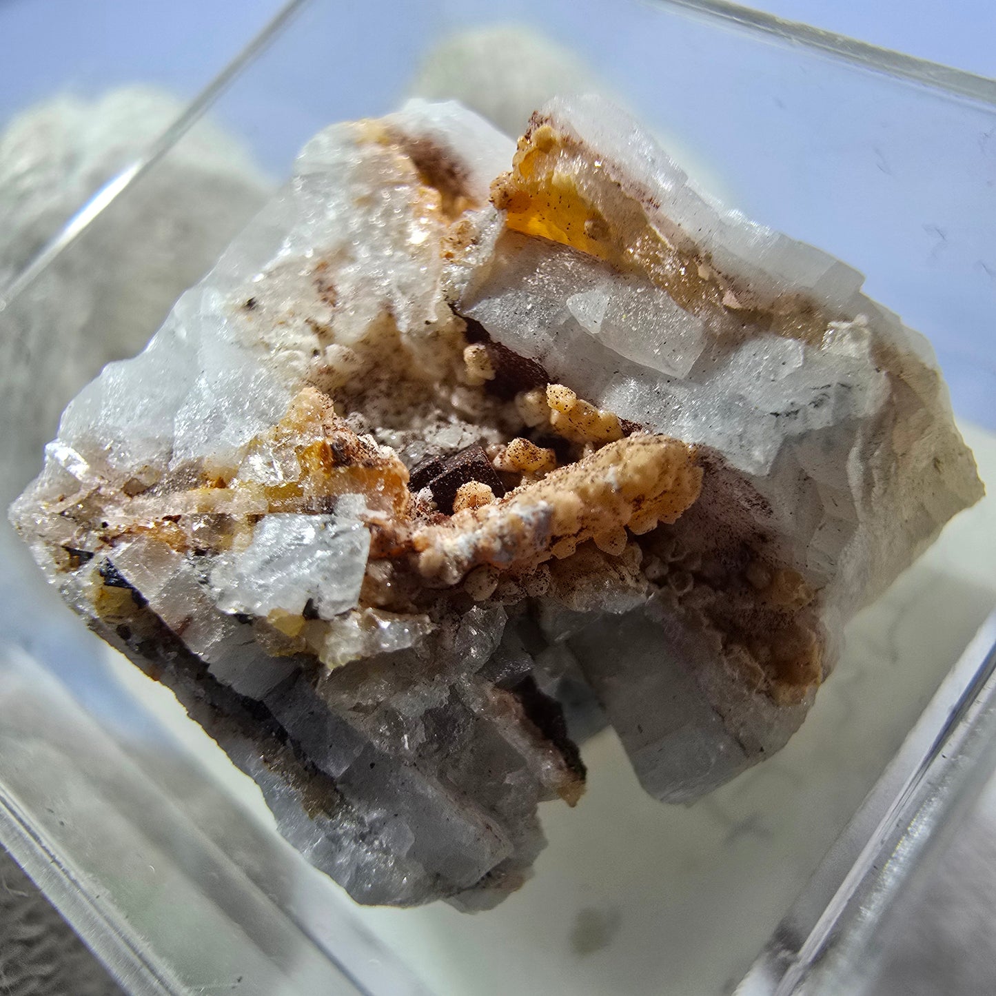TOP Micromount Mineralien Sammlung Deutschland - 8 Stück Deutschland #8080