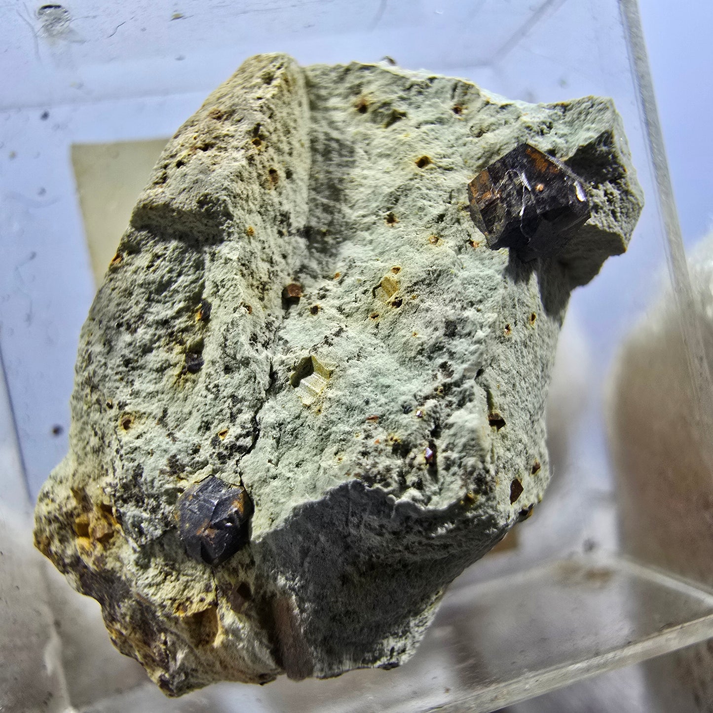 TOP Micromount Mineralien Sammlung Deutschland - 8 Stück Deutschland #8082
