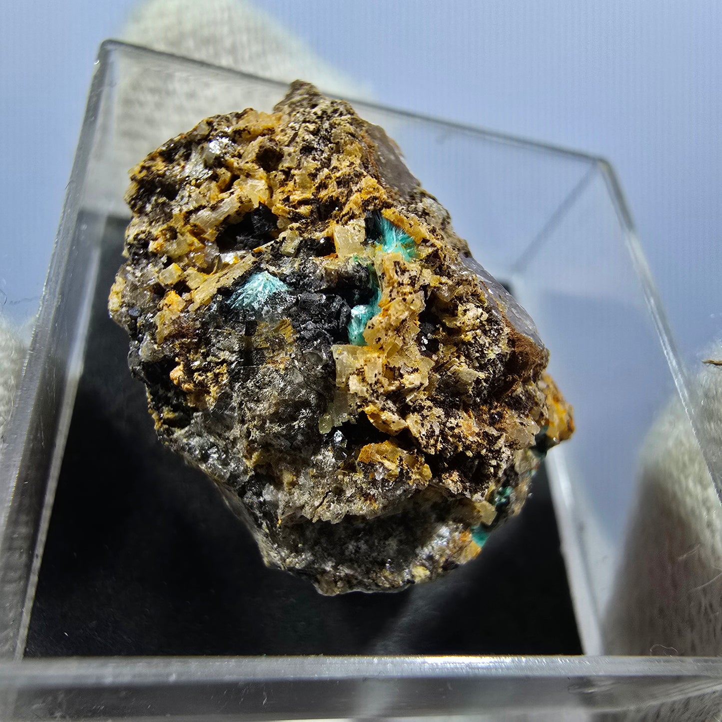 TOP Micromount Mineralien Sammlung Deutschland - 8 Stück Deutschland #8084
