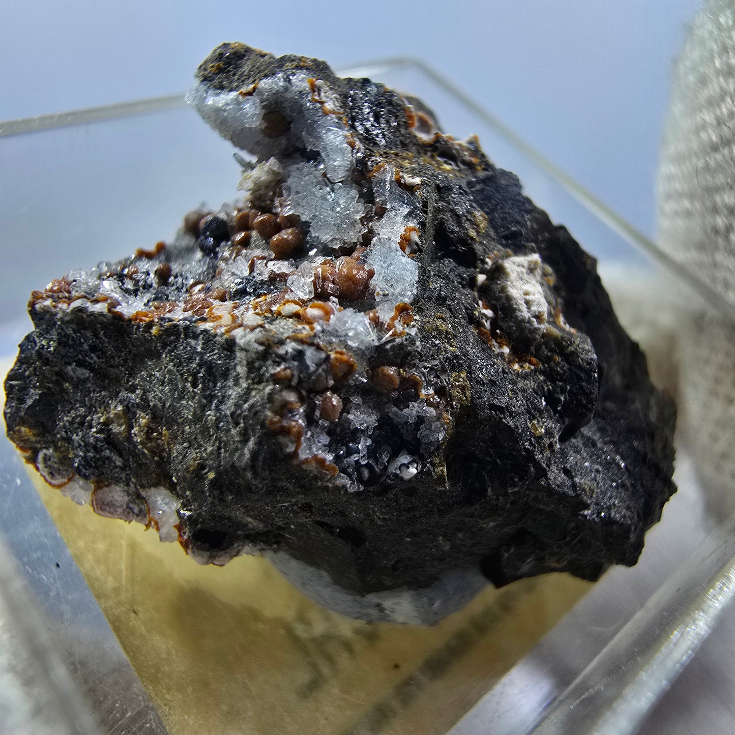TOP Micromount Mineralien Sammlung Deutschland - 8 Stück Deutschland #8090