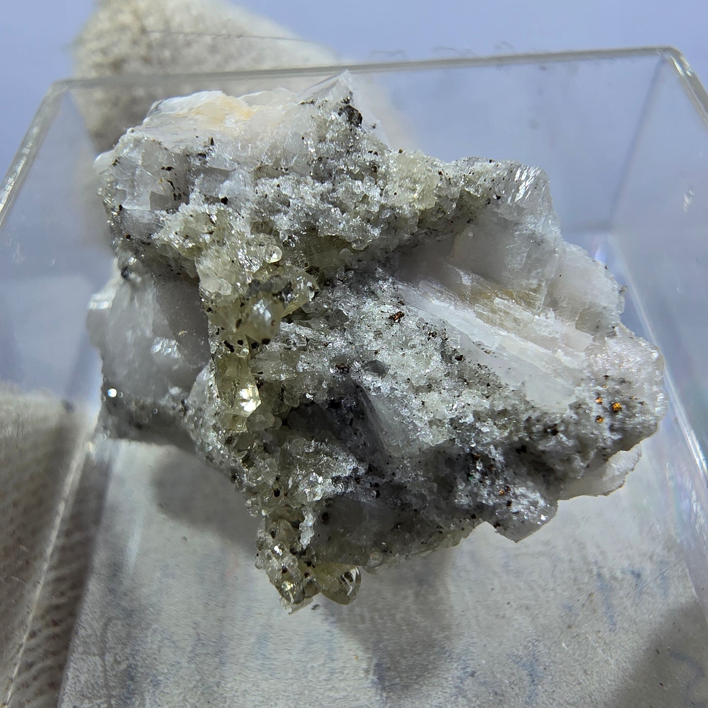 TOP Micromount Mineralien Sammlung Deutschland - 8 Stück Deutschland #8092