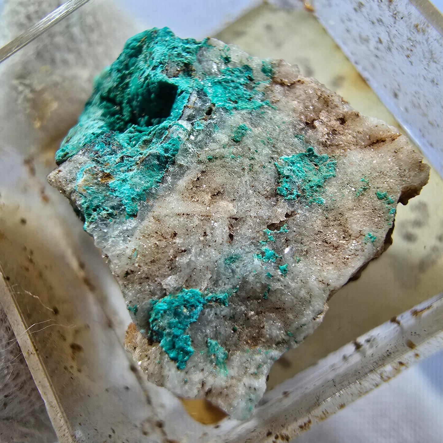 TOP Micromount Mineralien Sammlung Deutschland - 8 Stück Deutschland #8093