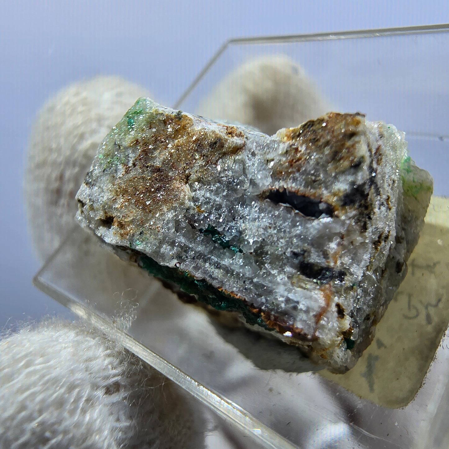 TOP Micromount Mineralien Sammlung Deutschland - 8 Stück Deutschland #8094