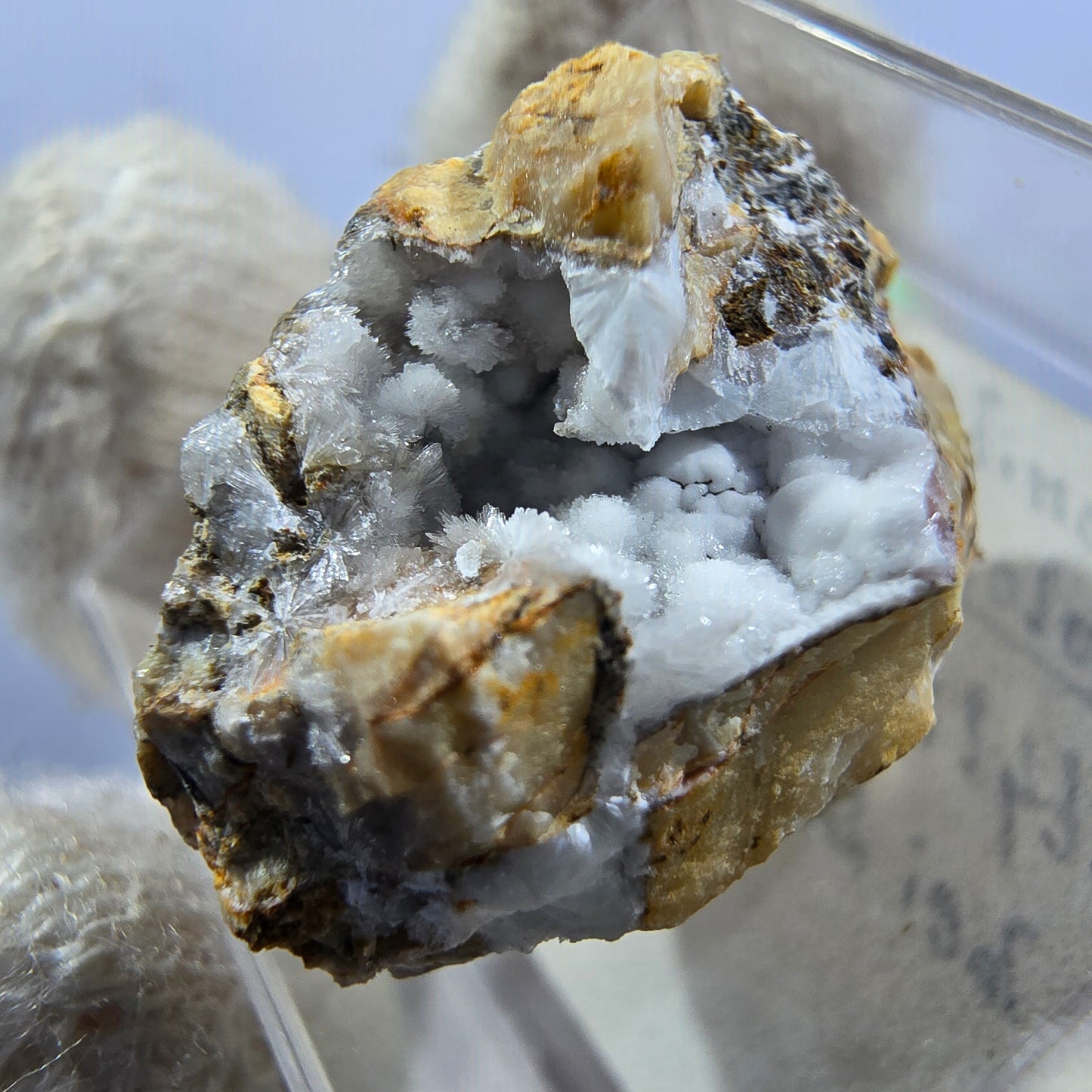 TOP Micromount Mineralien Sammlung Deutschland - 8 Stück Deutschland #8094