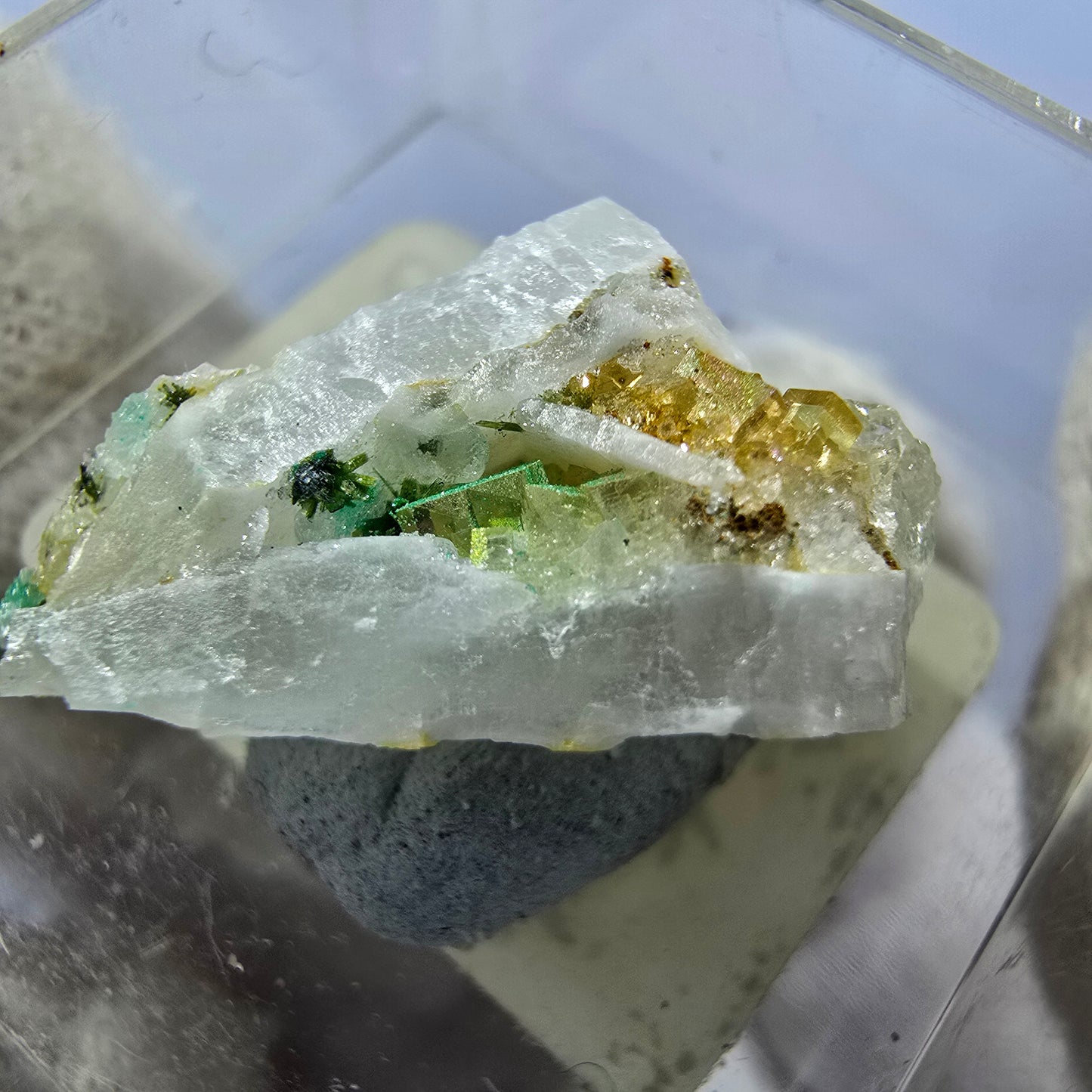 TOP Micromount Mineralien Sammlung Deutschland - 8 Stück Deutschland #8095
