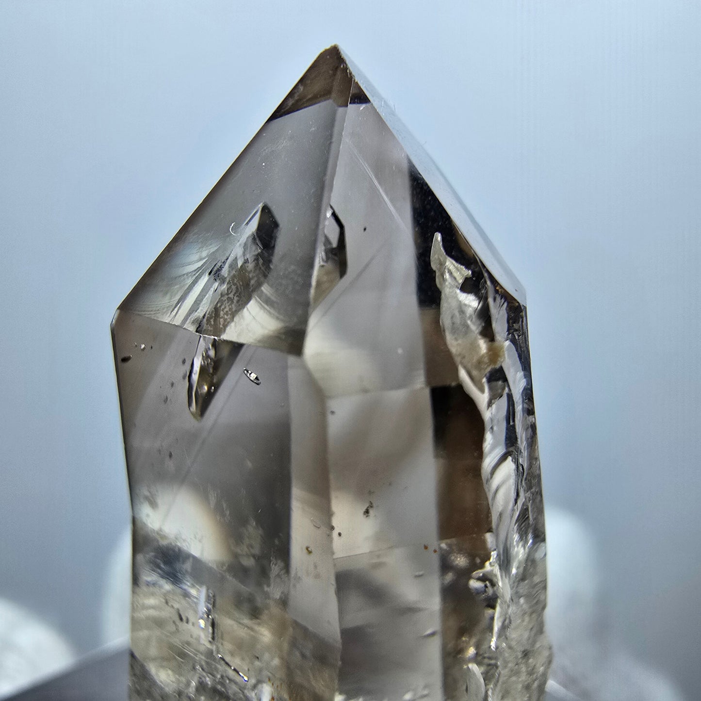 Clear Phantom Smoky Quartz Scepter Point Goboboseb, Namibia 28*14*12mm