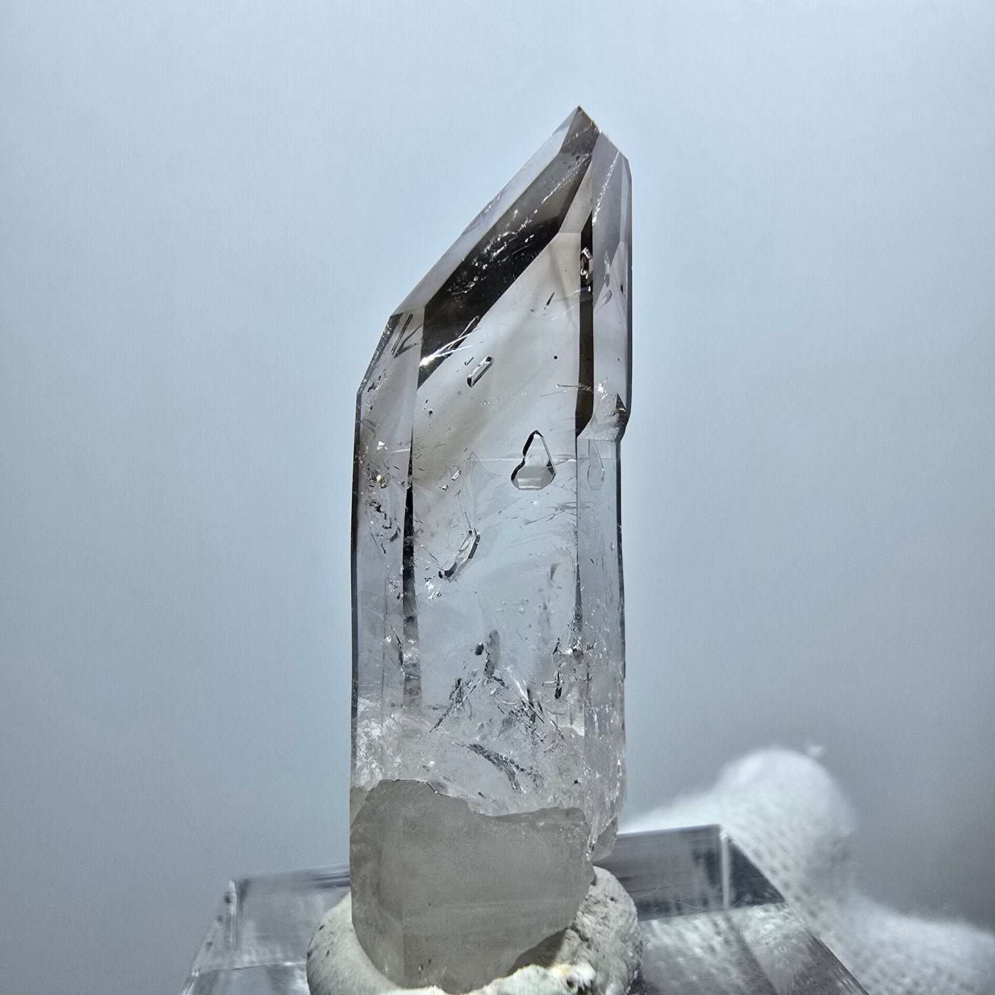 Clear Phantom Smoky Quartz Scepter Point Goboboseb, Namibia 37*11*9mm