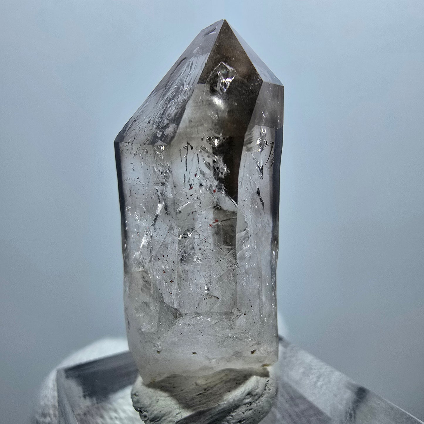 Clear Phantom Smoky Quartz Scepter Point Goboboseb, Namibia 37*20*12mm