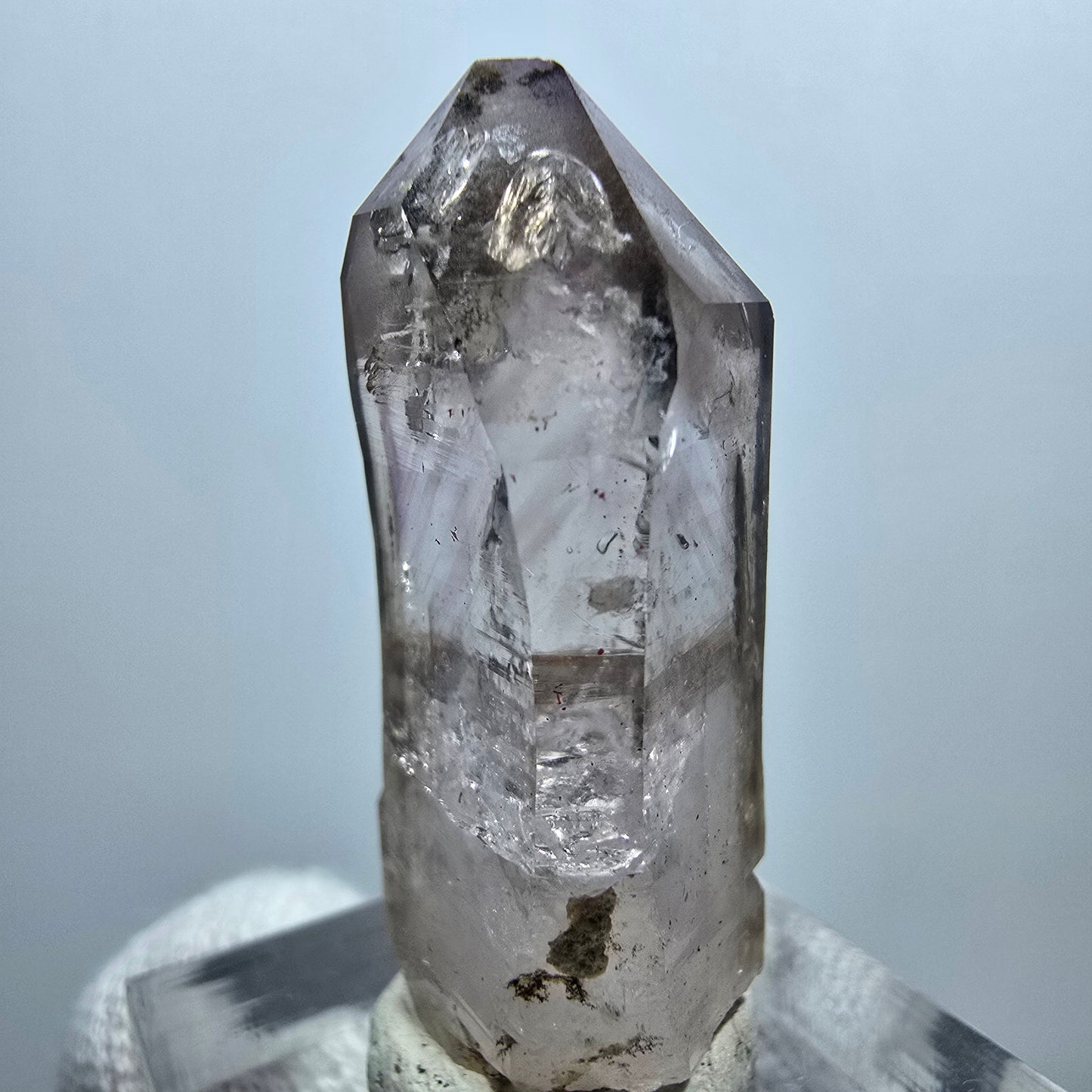 Clear Phantom Smoky Quartz Scepter Point Goboboseb, Namibia 36*12*12mm