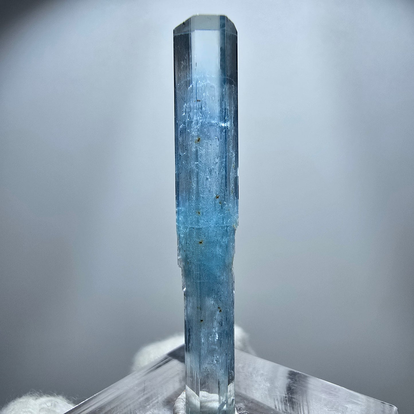 Klarer Aquamarin X DT Kristall, blau Erongo, Namibia 40*6*6mm