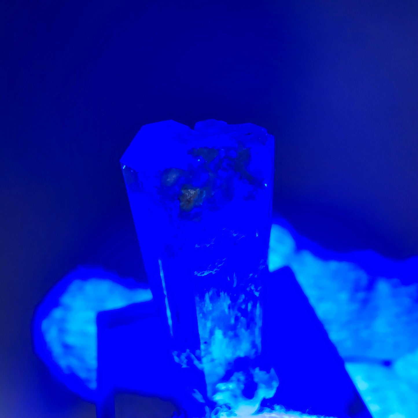 Seltener Aquamarin X Kristall, blau Erongo, Namibia 32*12*10mm