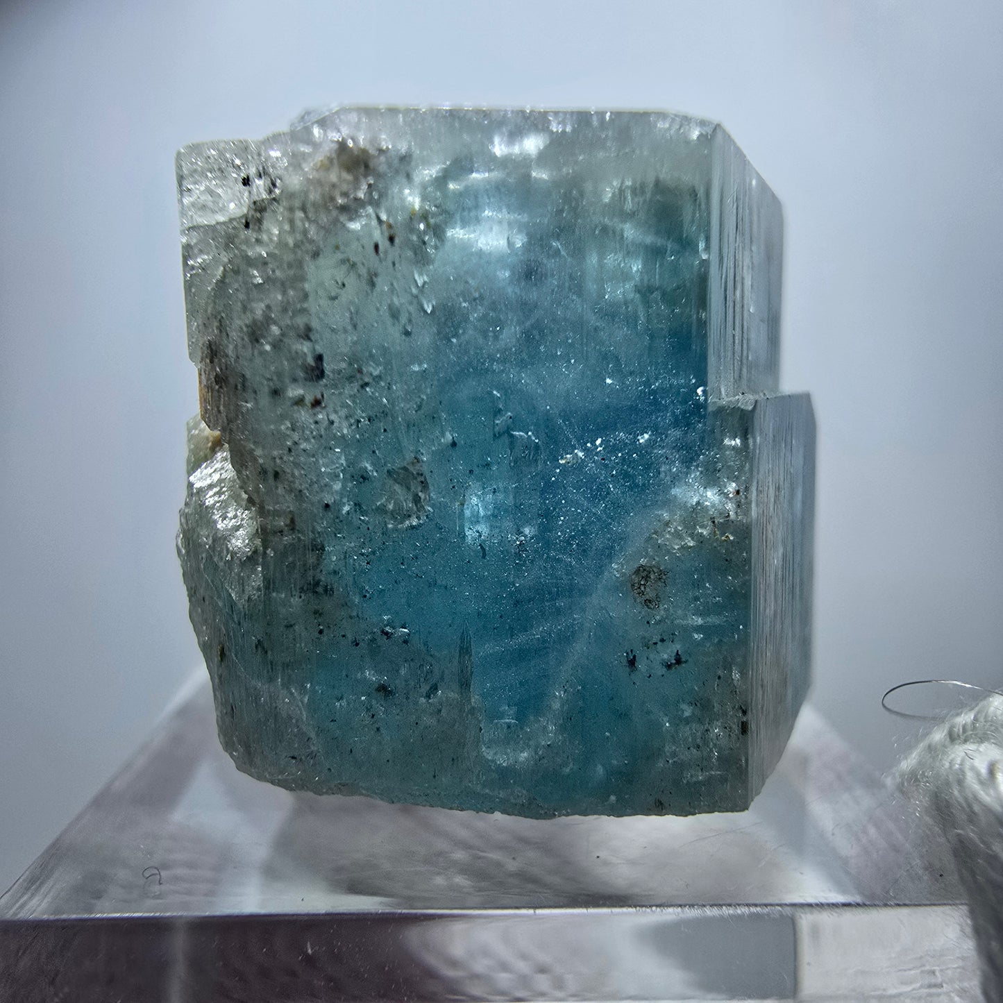Seltener Aquamarin X mit Hyalit Erongo, Namibia 31*24*21mm