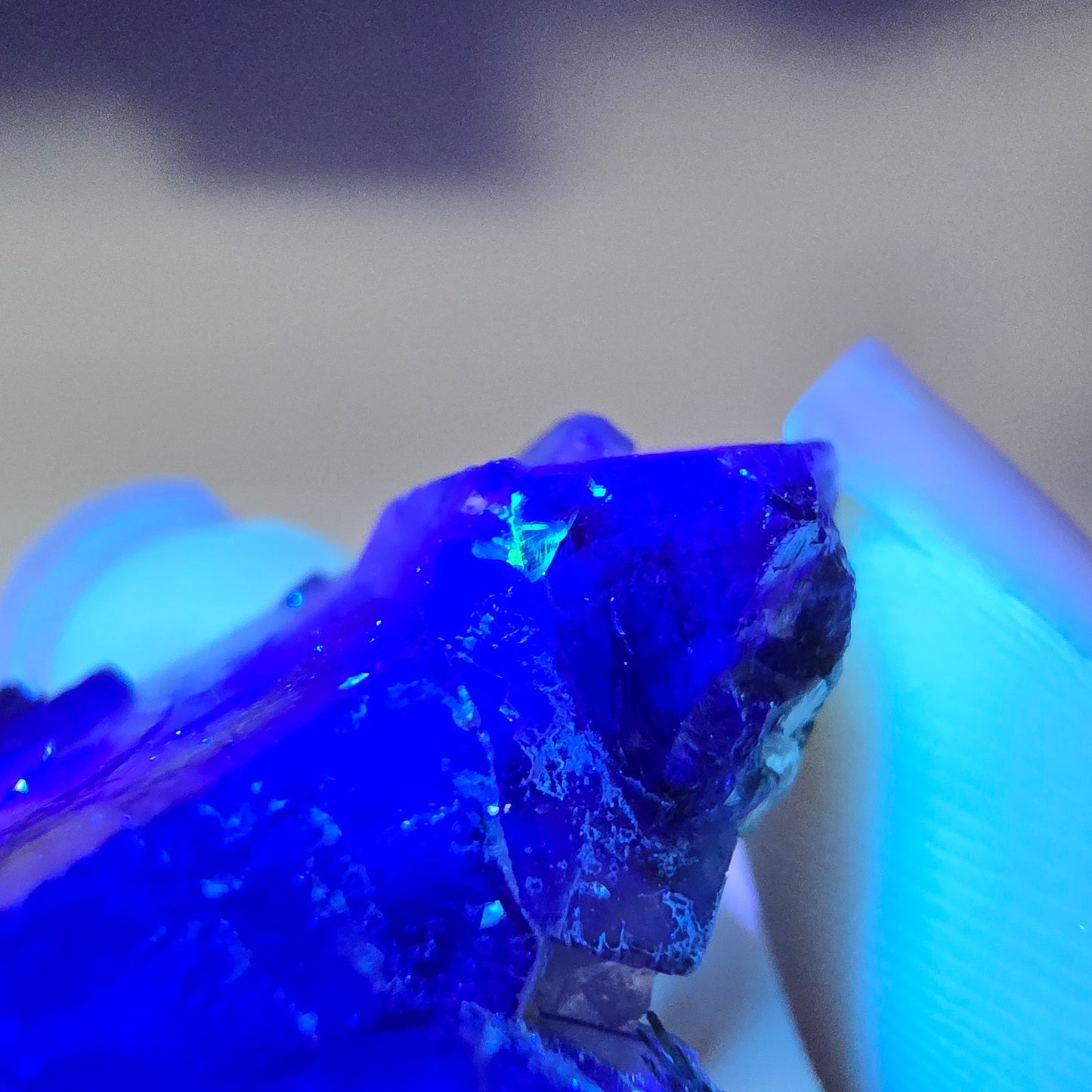 Colorful Phantom Fluorite Cubes, Hyalite, Schorl Tourmaline Erongo, Namibia 41*32*17mm