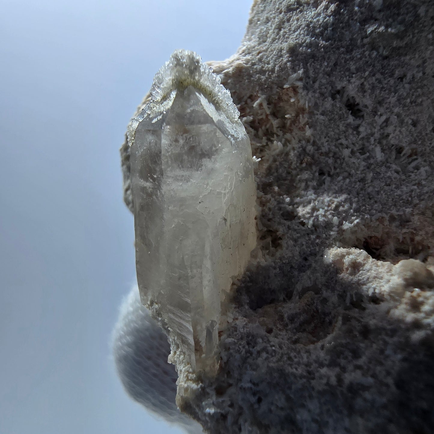 Phantom Fluorit Würfel rot lila, Rauchquarz, Hyalit, Orthoklas Erongo, Namibia 53*47*37mm