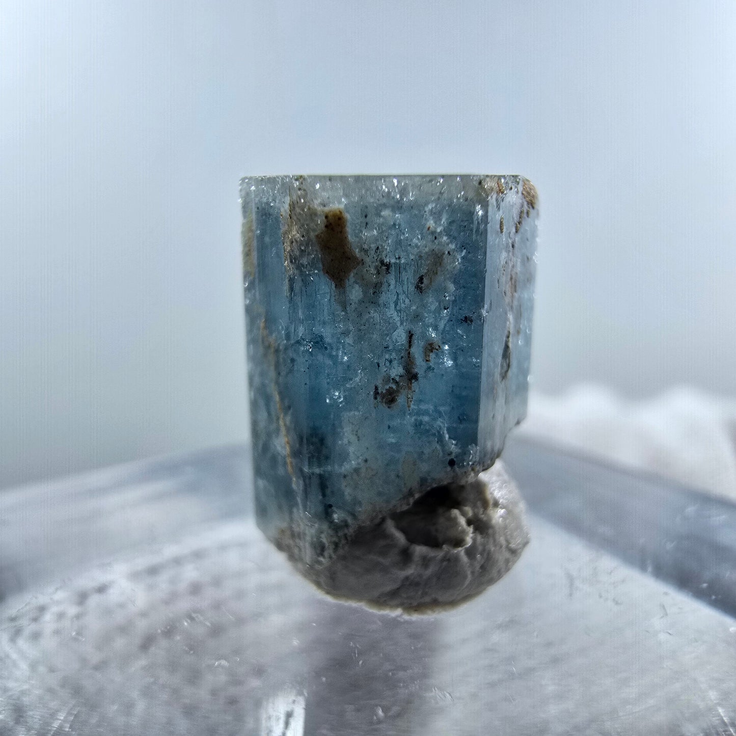 Cristal d'aigue-marine rare X Erongo, Namibie 11*9*8mm
