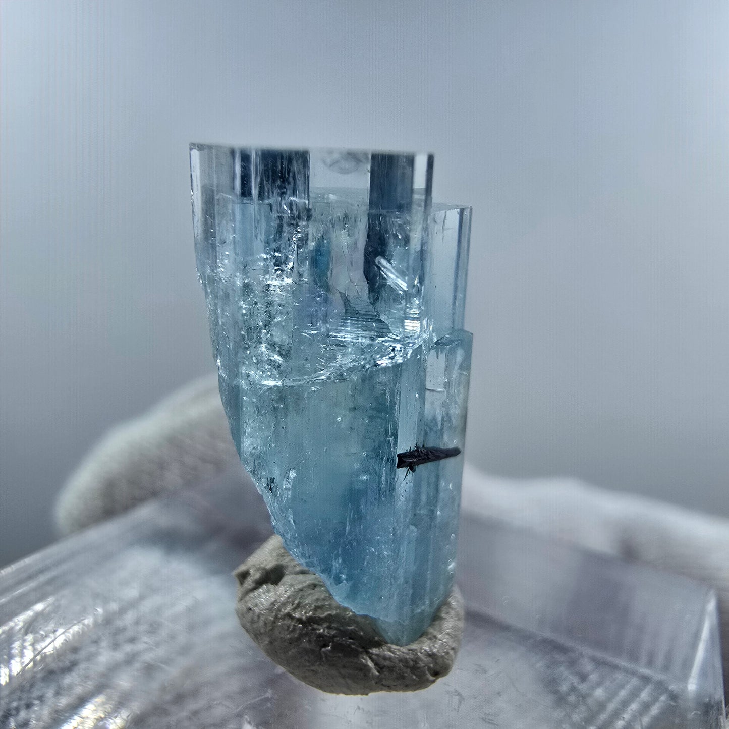 Aigue-marine Setlene, tourmaline Schörl stade Erongo, Namibie 19*11*8mm