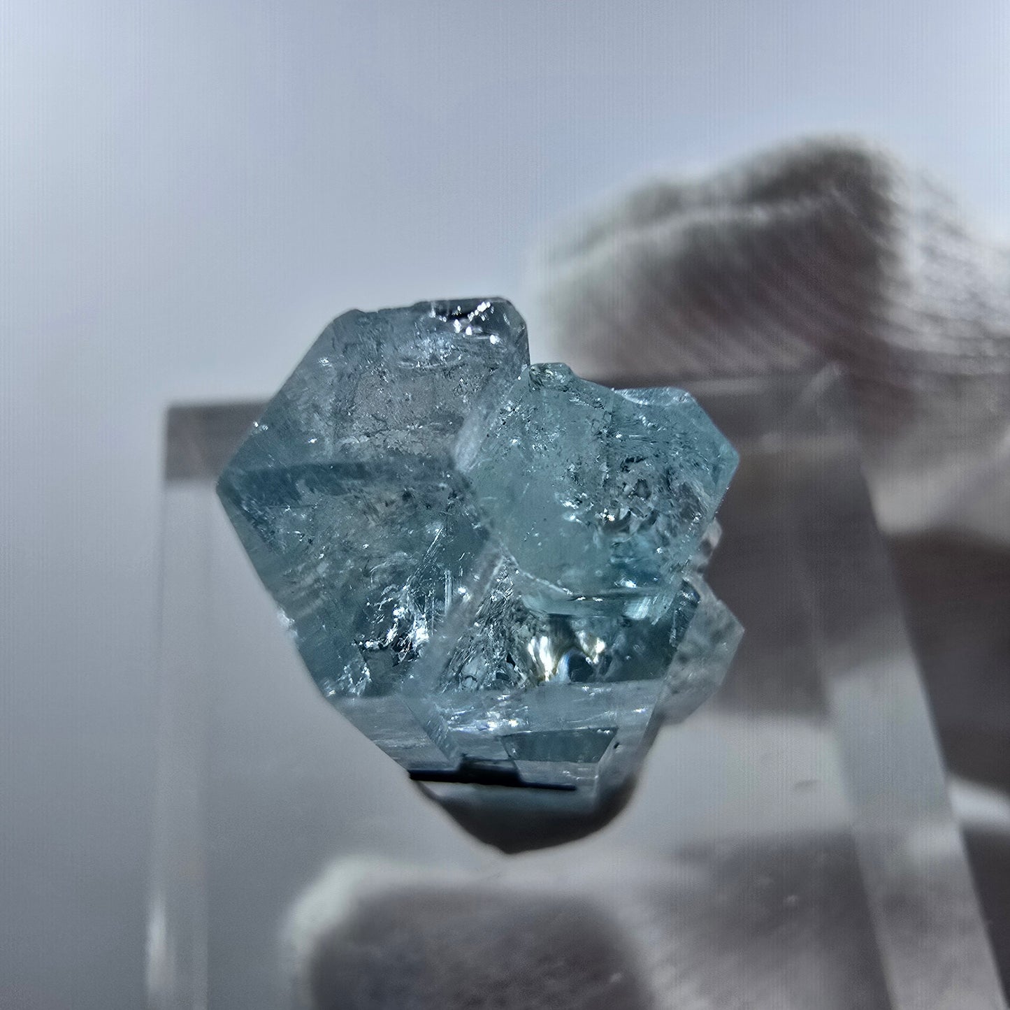 Aigue-marine Setlene, tourmaline Schörl stade Erongo, Namibie 19*11*8mm