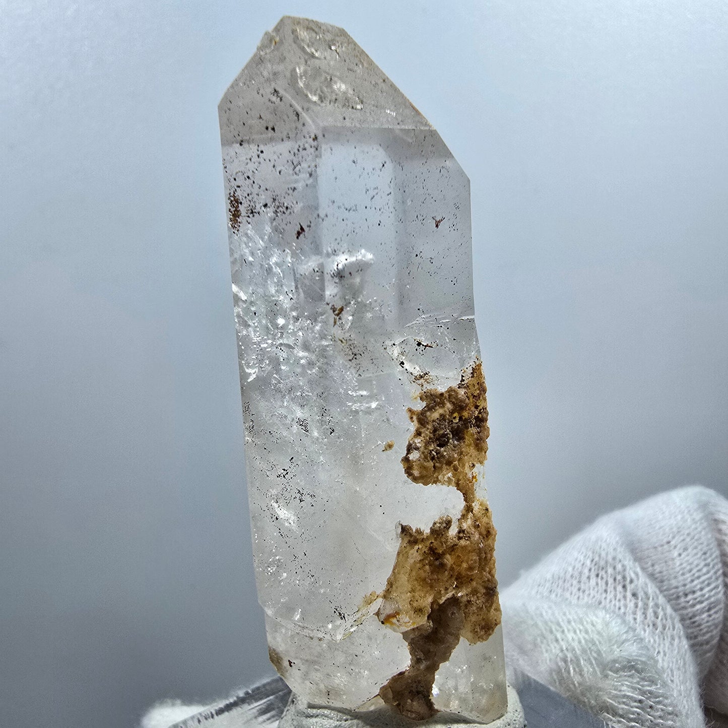 Phantom Skeleton Smoky Quartz DT Scepter Valentine Pocket Goboboseb Namibia 56*20*15mm