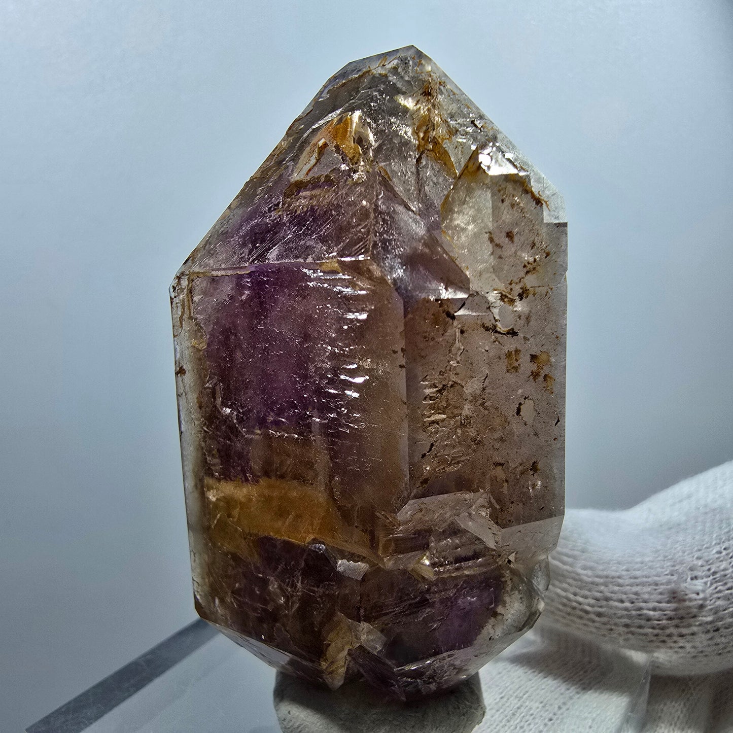 Enhydro Phantom Skeleton Amethyst DT Scepter Valentine Pocket Goboboseb Namibia 64*39*29mm
