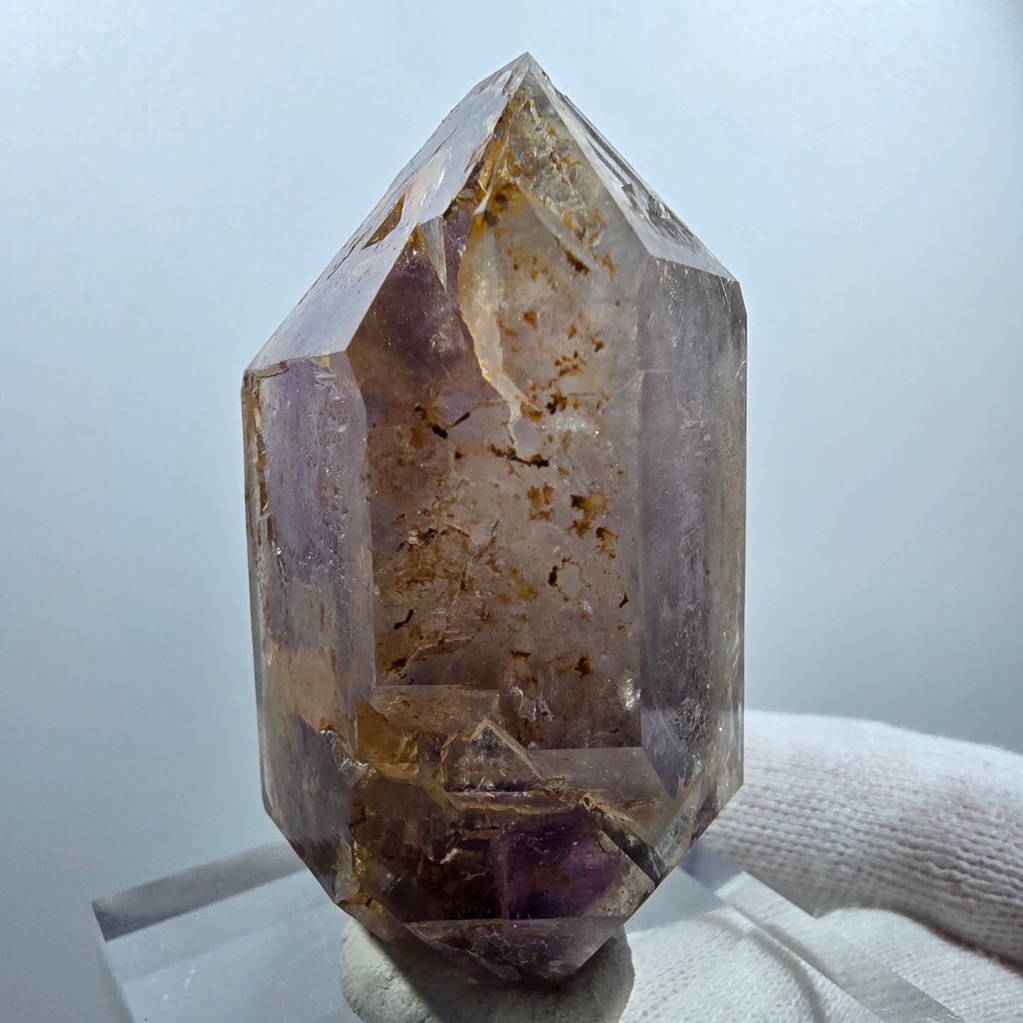 Enhydro Phantom Skeleton Amethyst DT Scepter Valentine Pocket Goboboseb Namibia 64*39*29mm