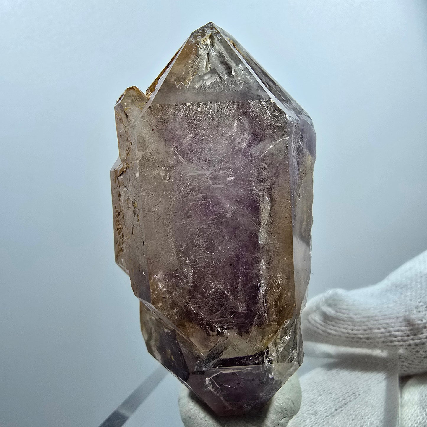 Enhydro Phantom Skeleton Amethyst DT Scepter Valentine Pocket Goboboseb Namibia 64*39*29mm