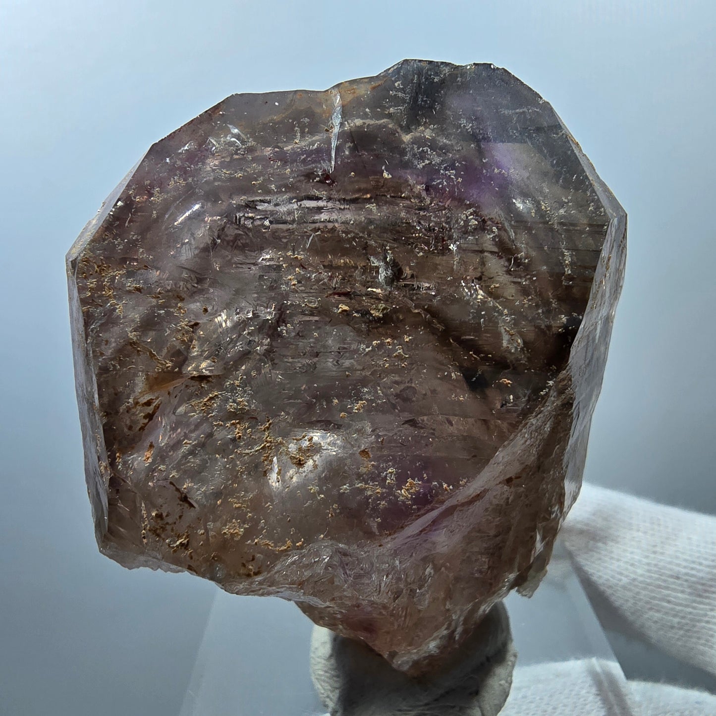 Enhydro Skeleton Phantom Amethyst Scepter, 1x Bubble Valentine Pocket Gobo. Namibia 63*50*29mm
