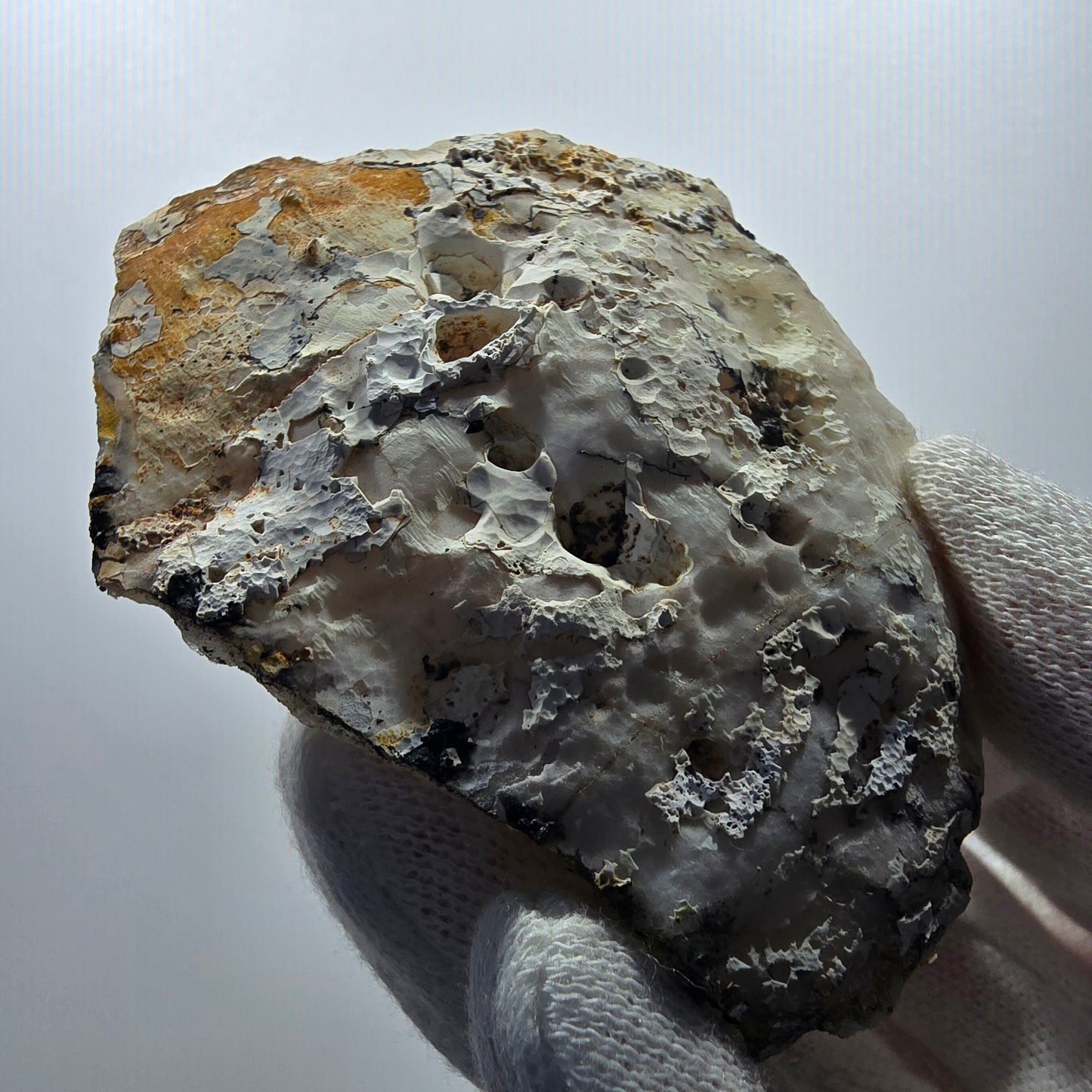 Clear smoky quartz points on matrix specimen Valentine Pocket Goboboseb Namibia 75*57*25mm