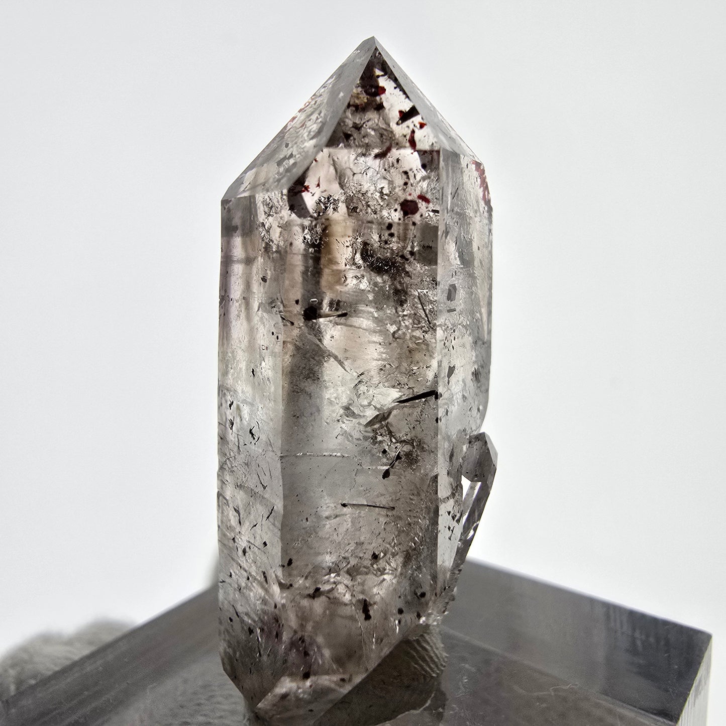 Harlequin Phantom Smoky Quartz DT Valentine Pocket Goboboseb Namibia 34*16*13mm