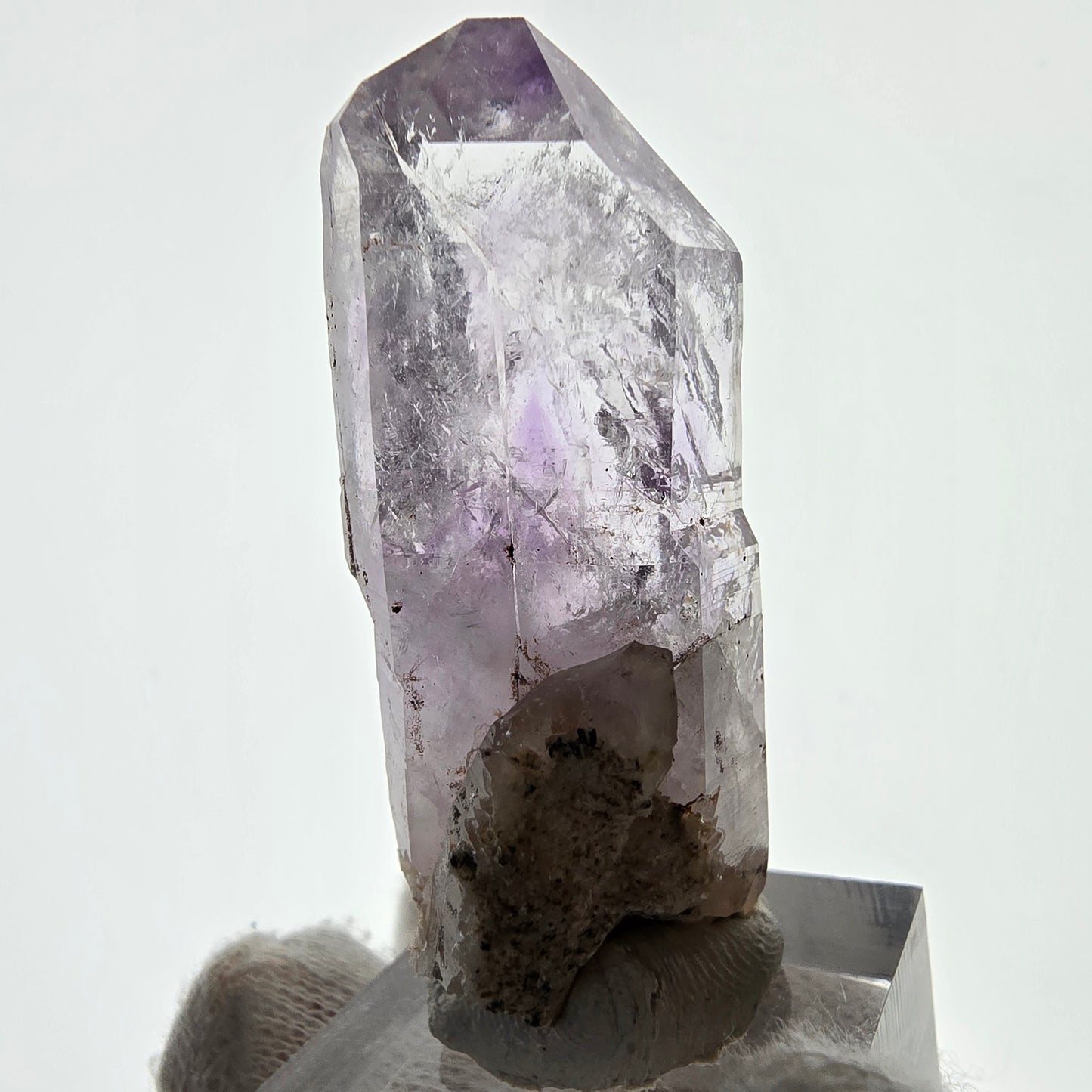 Enhydro Phantom Amethyst Scepter Point Valentine Pocket, Namibia 51*23*17mm