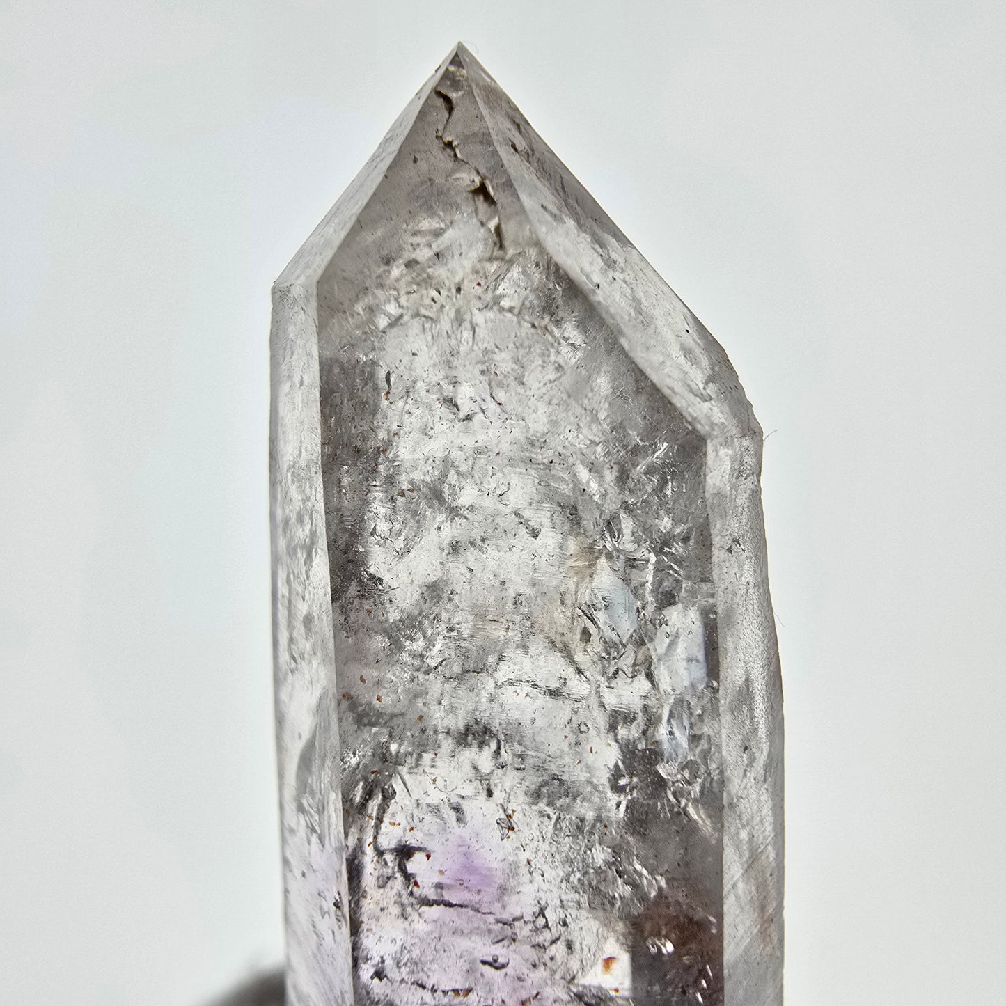 Phantom Amethyst Scepter Point Valentine Pocket, Namibia 42*16*14mm