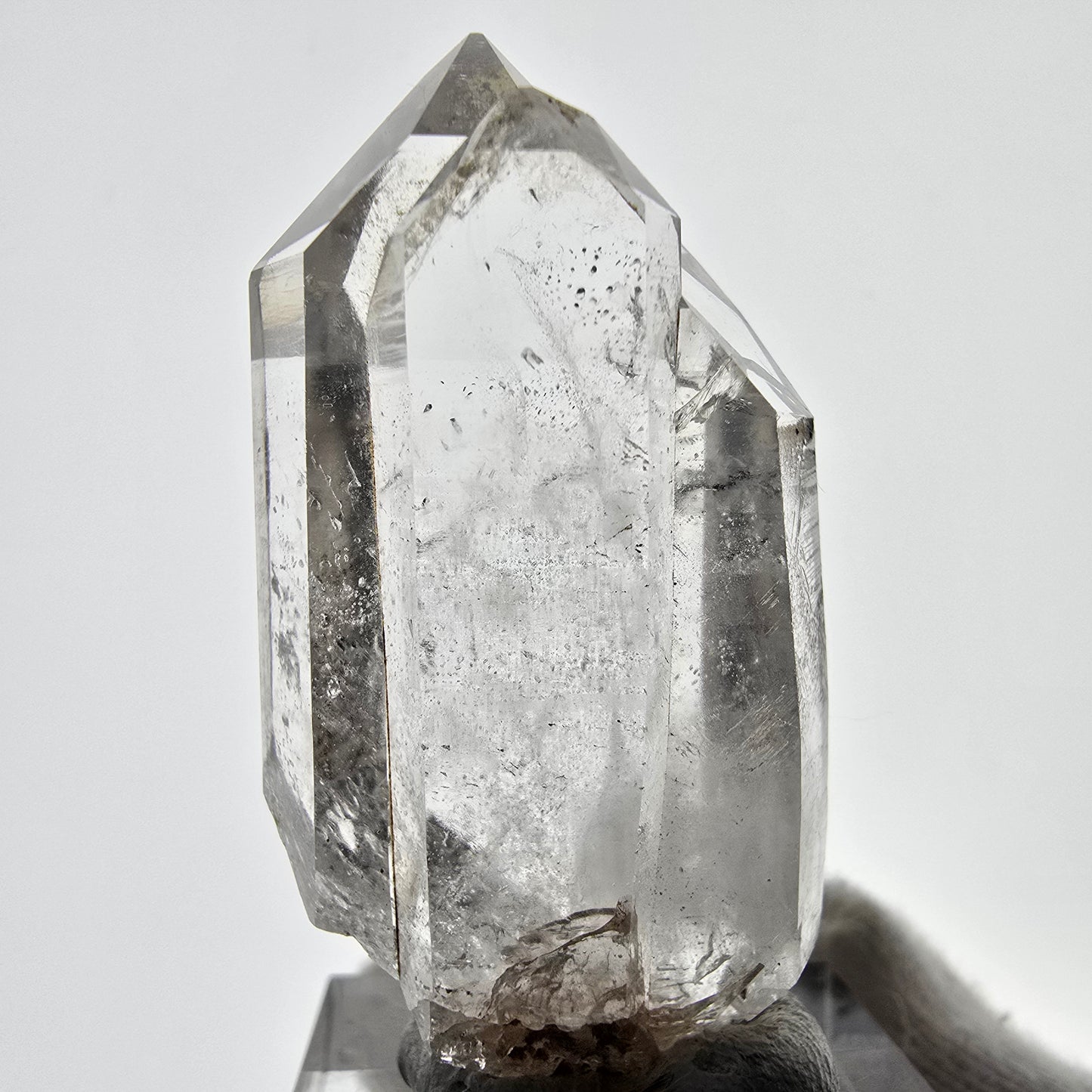 Phantom Smoky Quartz DT Scepter Valentine Pocket, Namibia 45*24*16mm