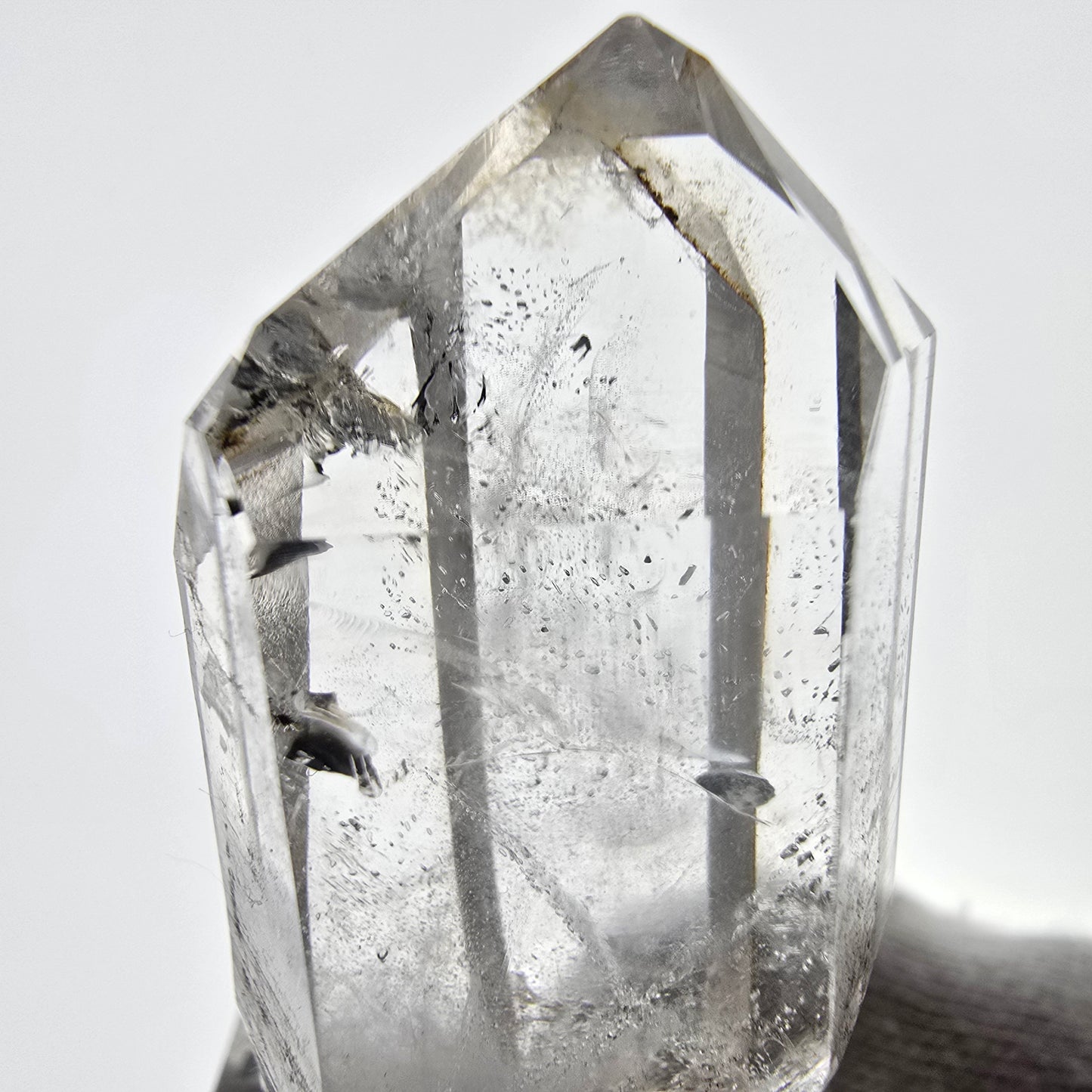 Phantom Smoky Quartz DT Scepter Valentine Pocket, Namibia 45*24*16mm