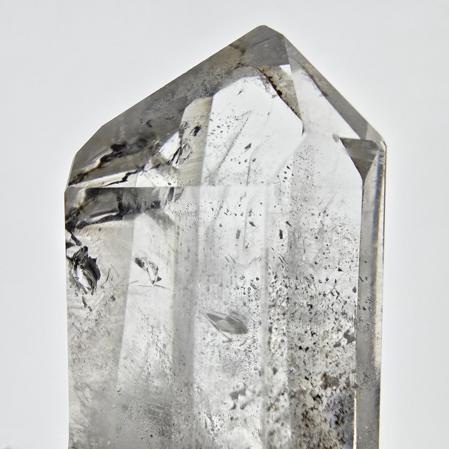 Phantom Smoky Quartz DT Scepter Valentine Pocket, Namibia 45*24*16mm