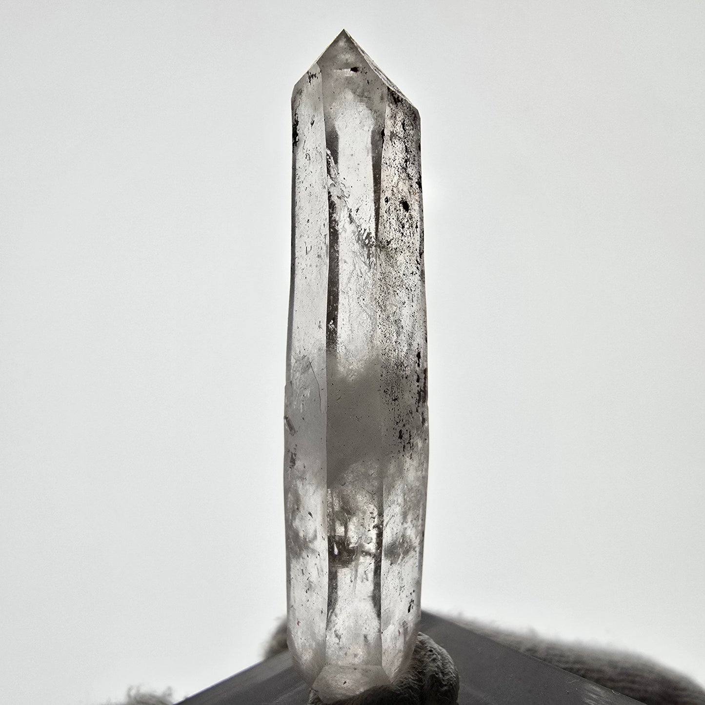 Skeleton Phantom Smoky Quartz DT Scepter Valentine Pocket, Namibia 53*13*9mm