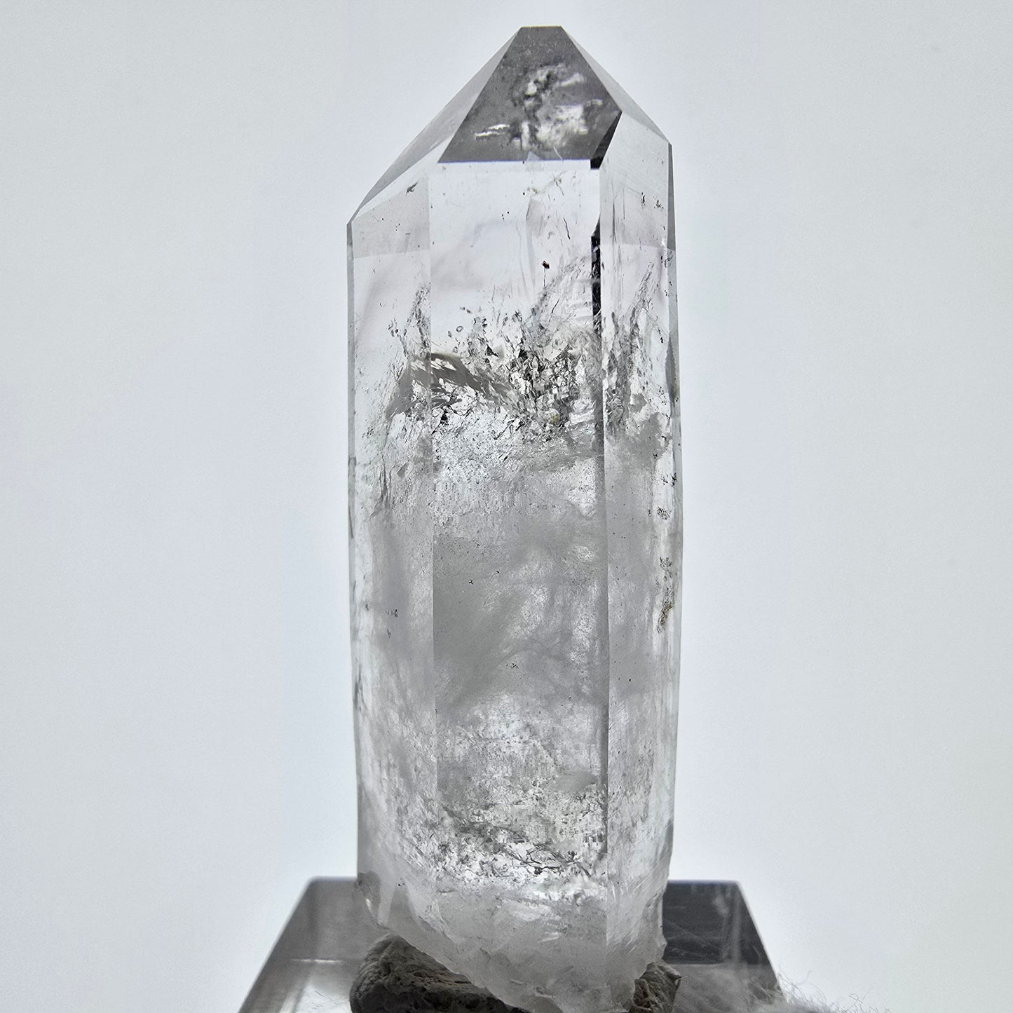 Mine d'améthyste fantôme lémurienne de Point Streep, Goboboseb, Namibie, 50 x 17 x 14 mm