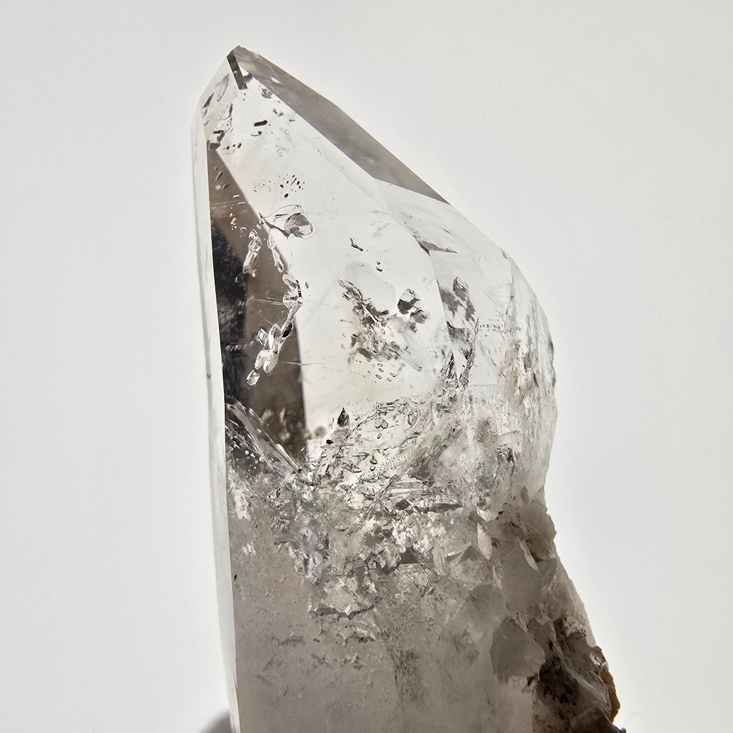 Skeleton Phantom Smoky Quartz Scepter Valentine Pocket, Namibia 51*20*17mm